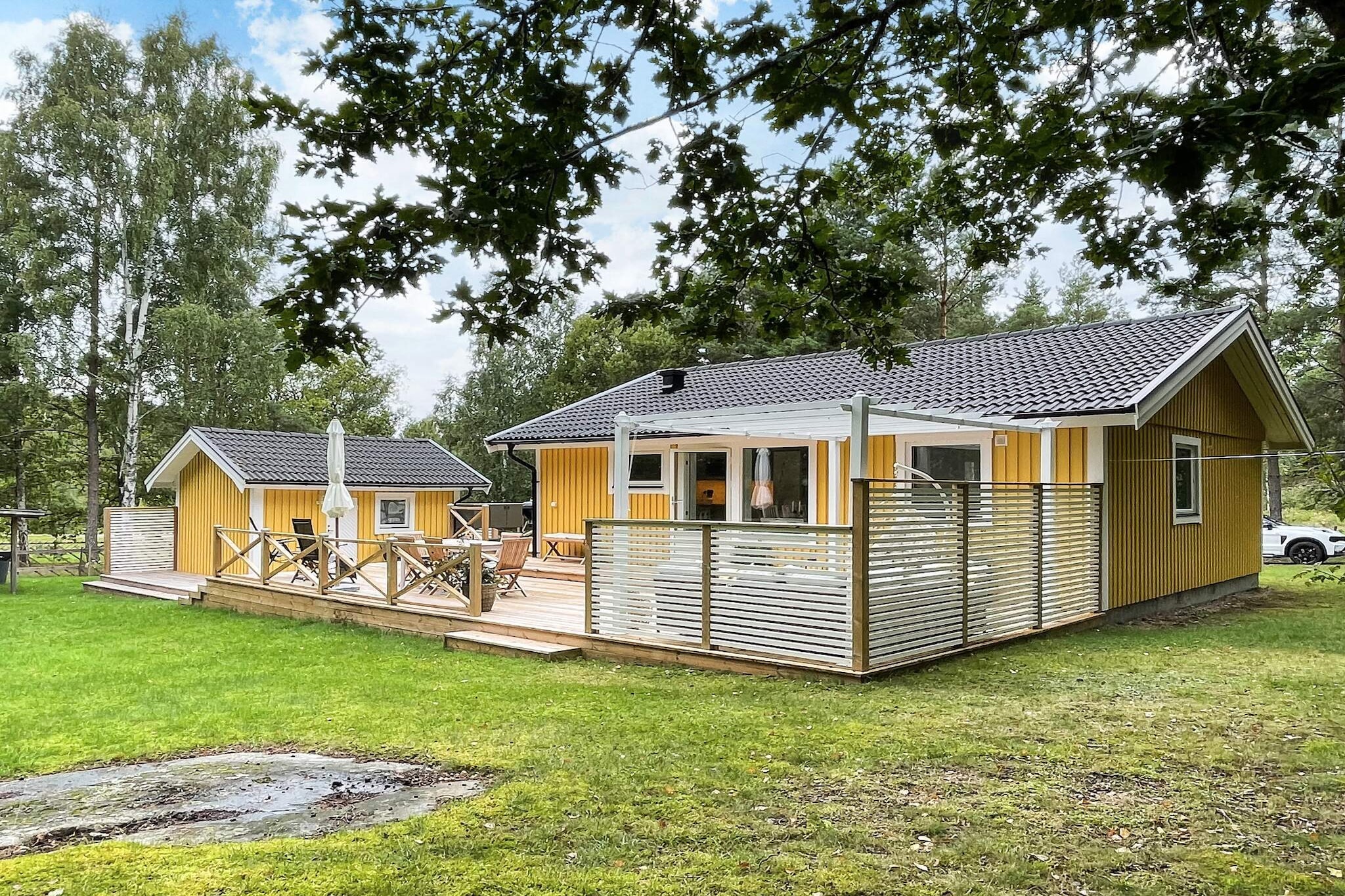 4 sterren vakantie huis in GUNNEBO - Buitenlucht