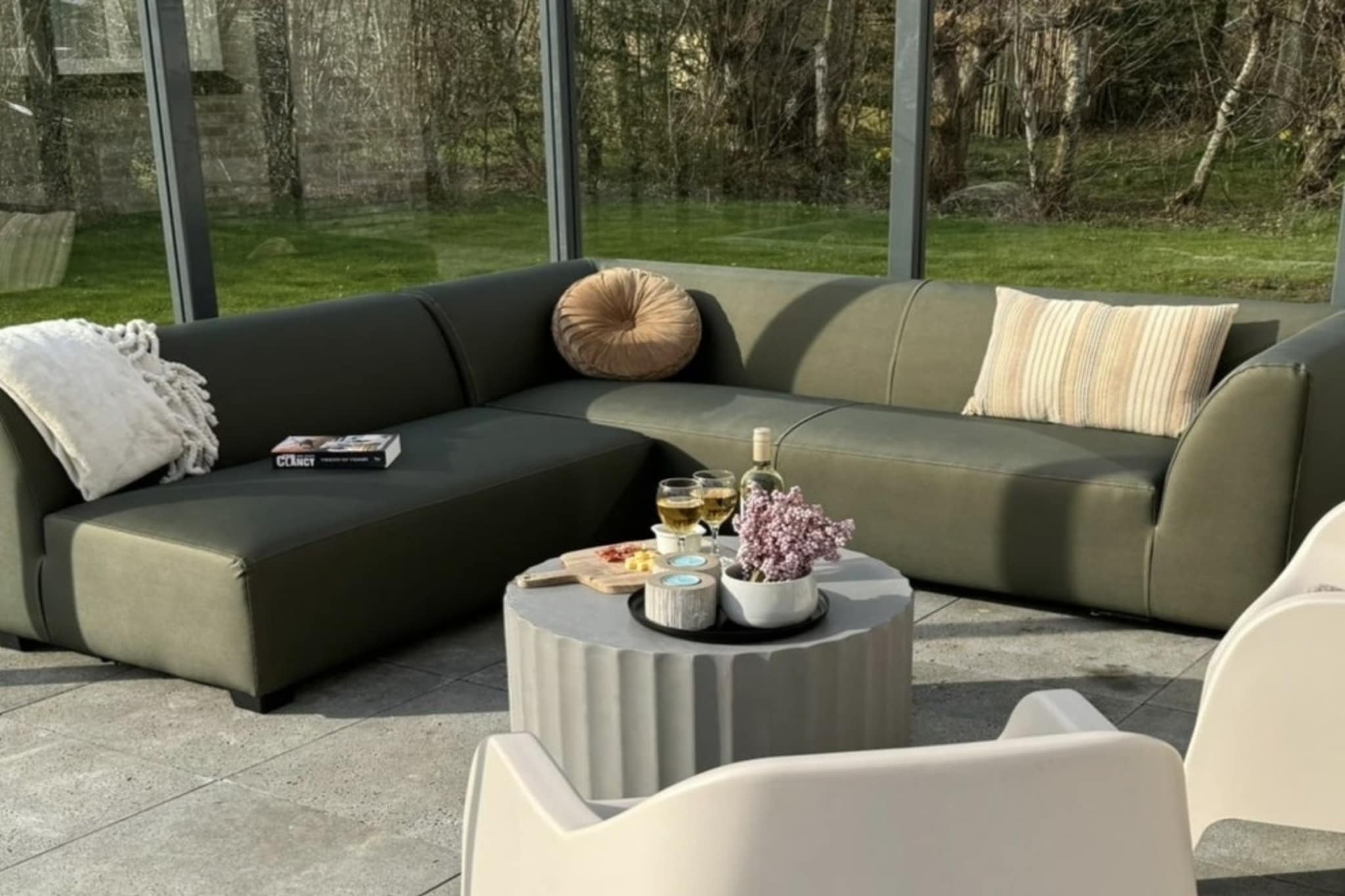 Luxe Bungalow De Watersnip - Terrasse / balcon