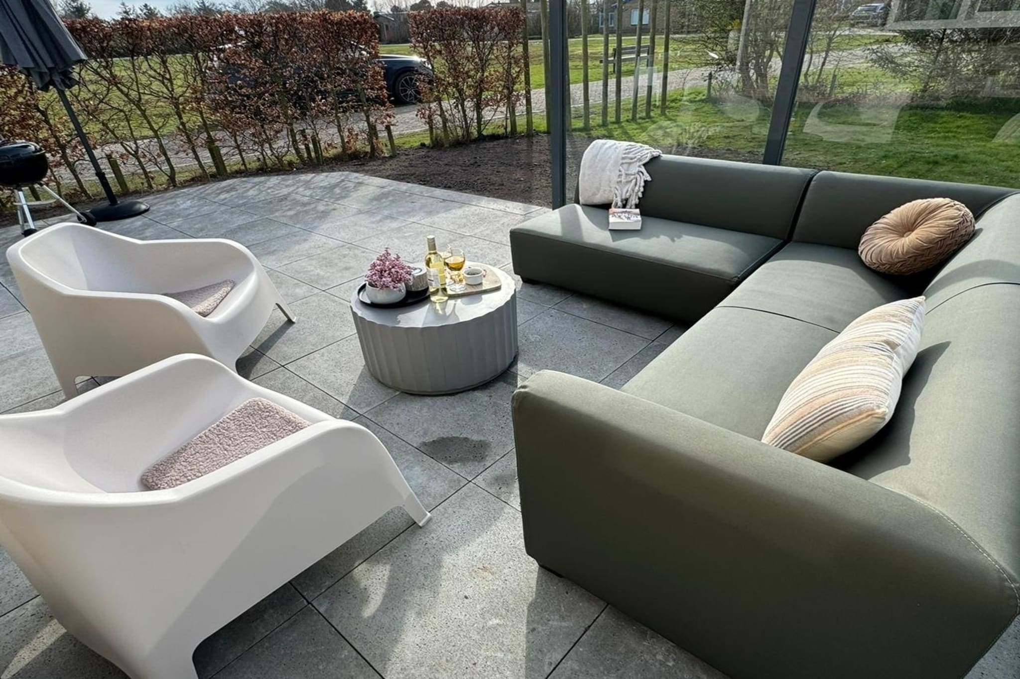 Luxe Bungalow De Watersnip - Terrasse / balcon