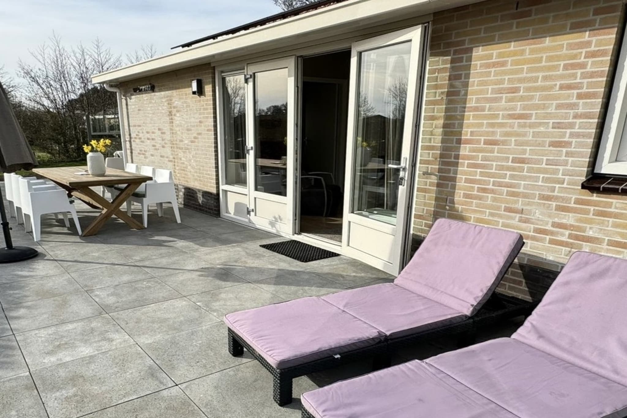 Luxe Bungalow De Watersnip - Terrasse / balcon