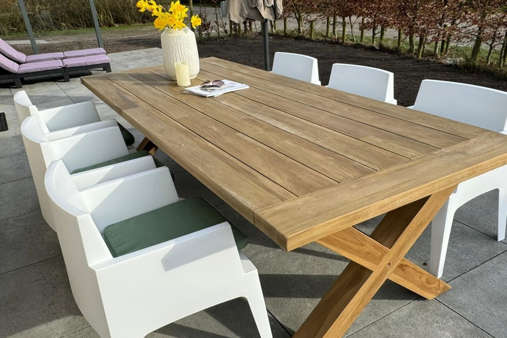 Luxe Bungalow De Watersnip - Terrasse / balcon