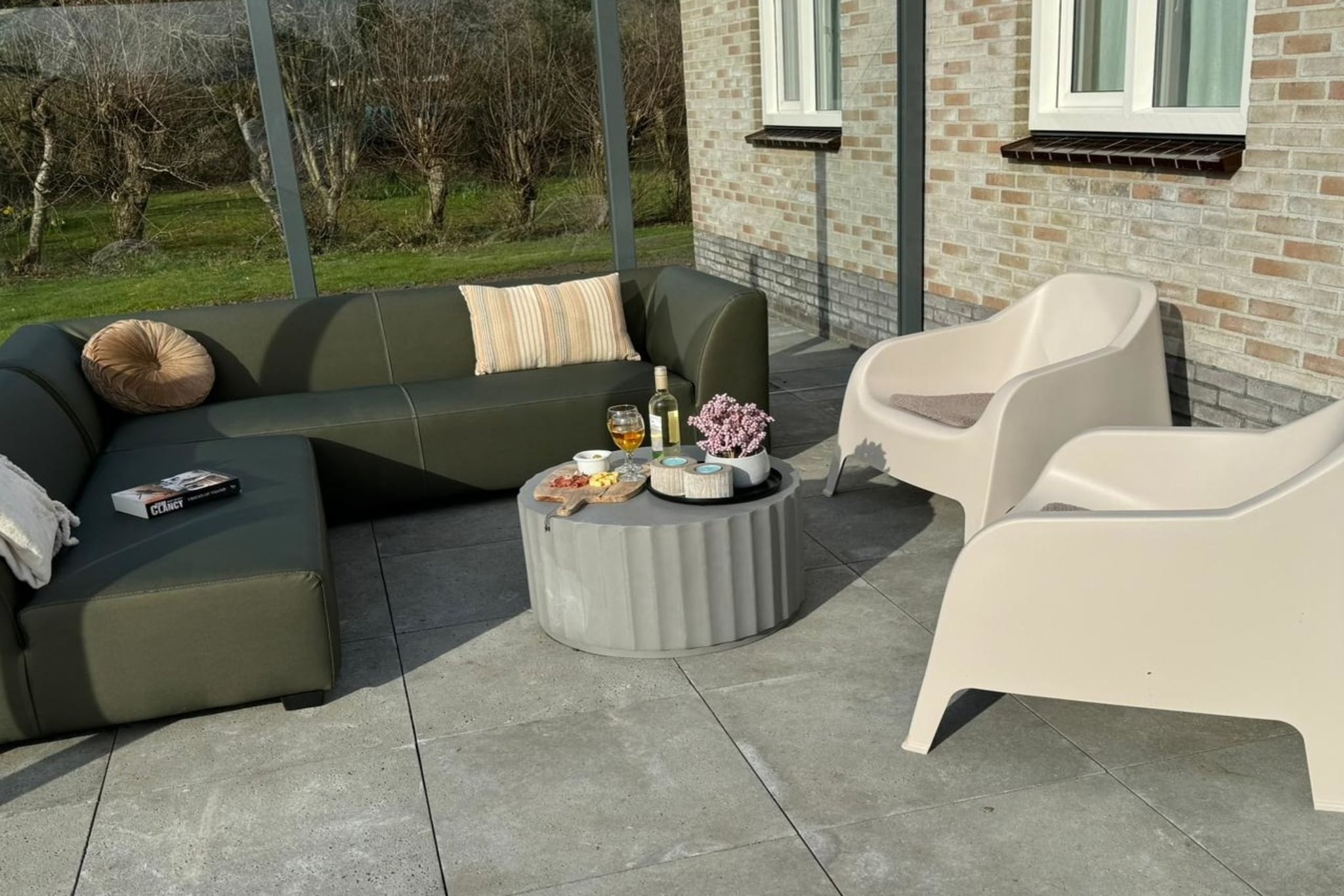 Luxe Bungalow De Watersnip - Terrasse / balcon