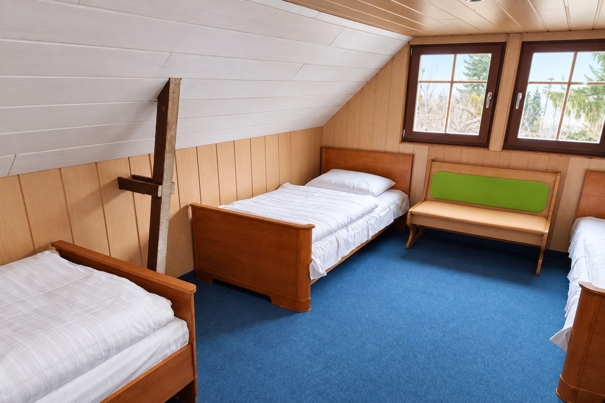 Gruppenhaus – Sauna Kamin & Wintersport - Slaapkamer