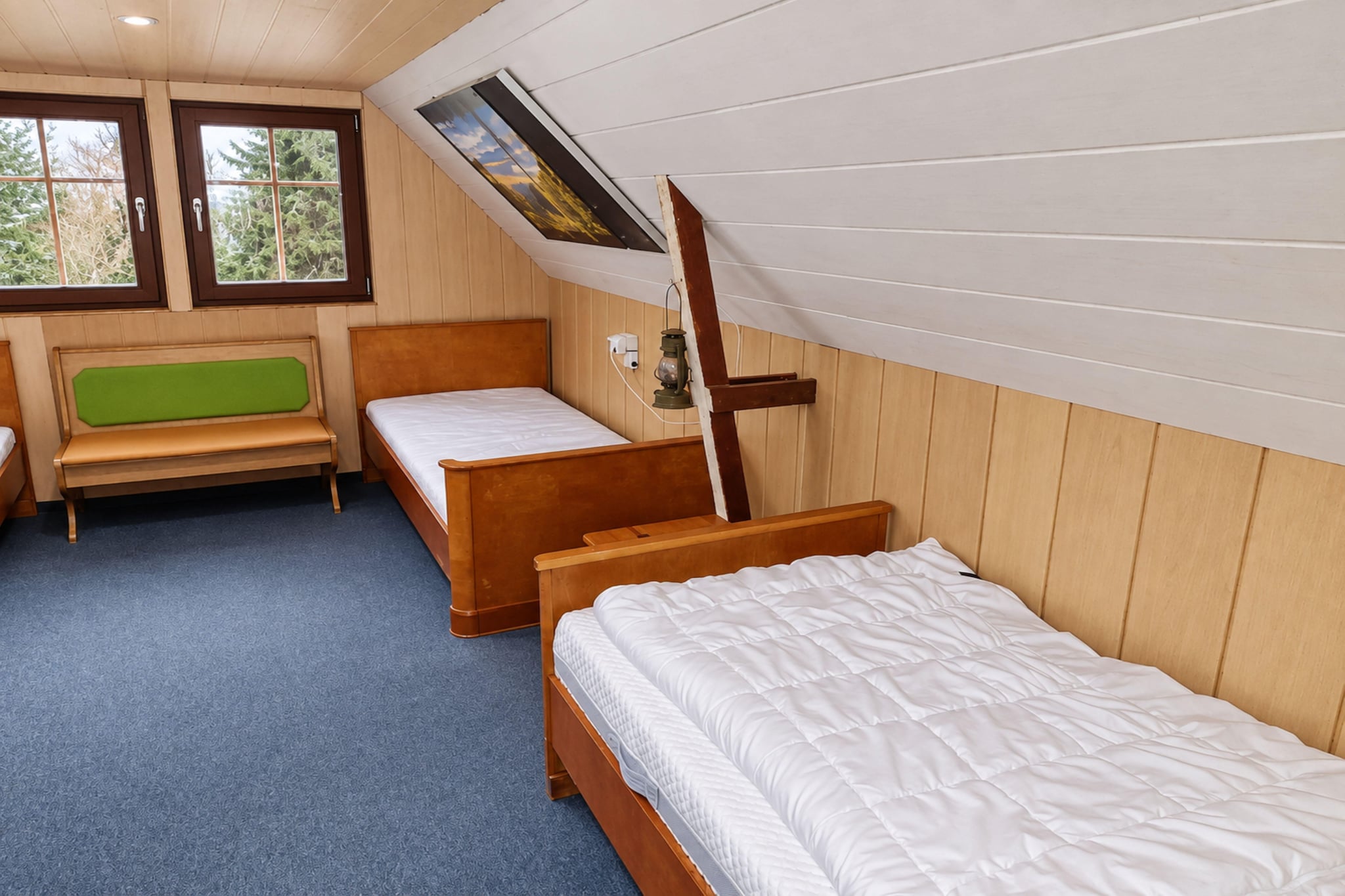Gruppenhaus – Sauna Kamin & Wintersport - Slaapkamer