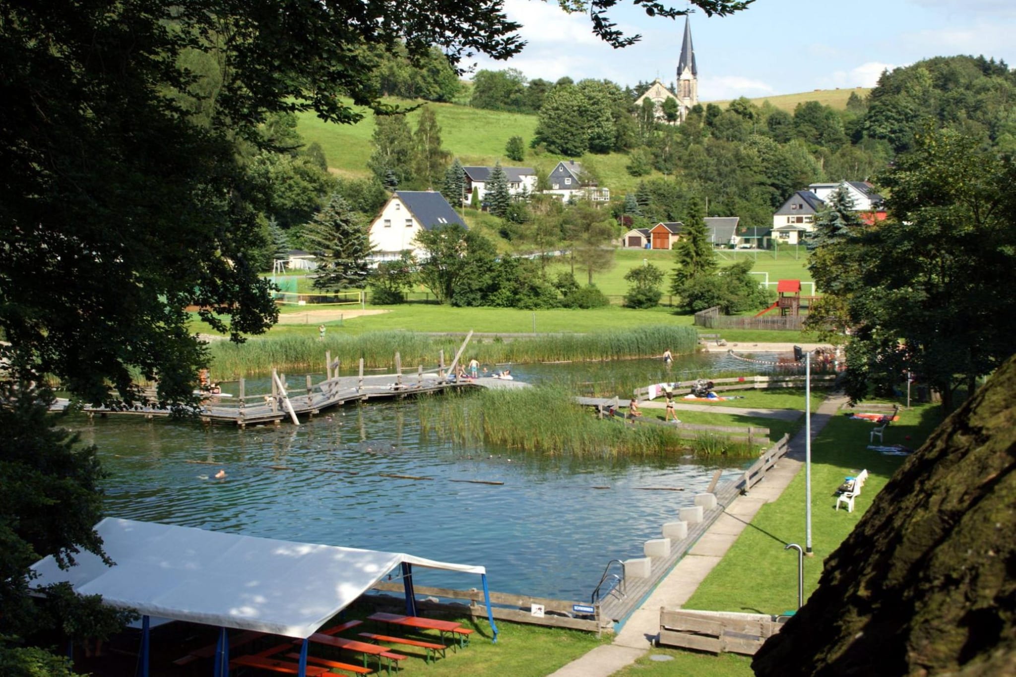 Gruppenhaus – Sauna Kamin & Wintersport - Gebieden zomer 5km