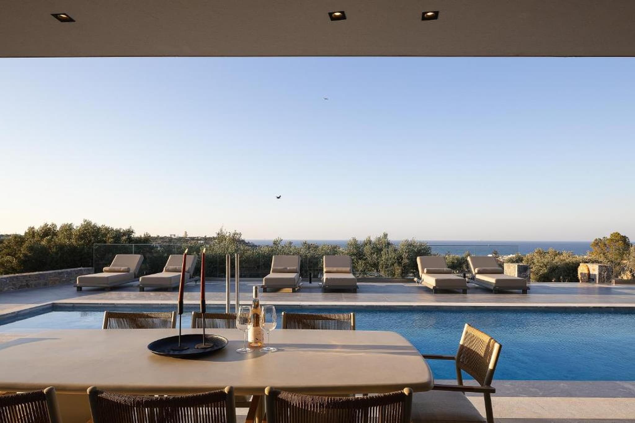 MT7 Panoramic Sea View Villa - Terrasbalkon