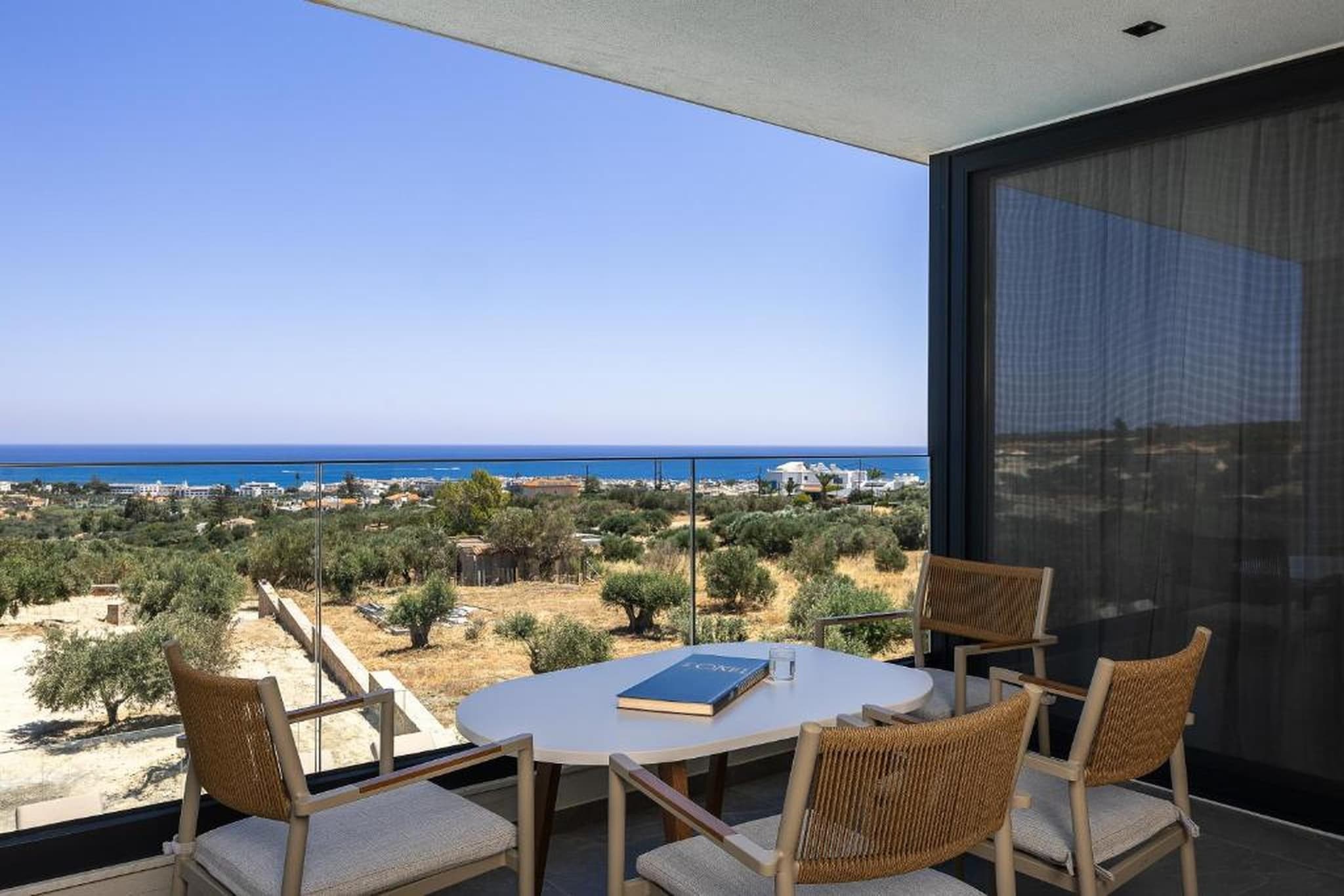 MT7 Panoramic Sea View Villa - Terrasbalkon