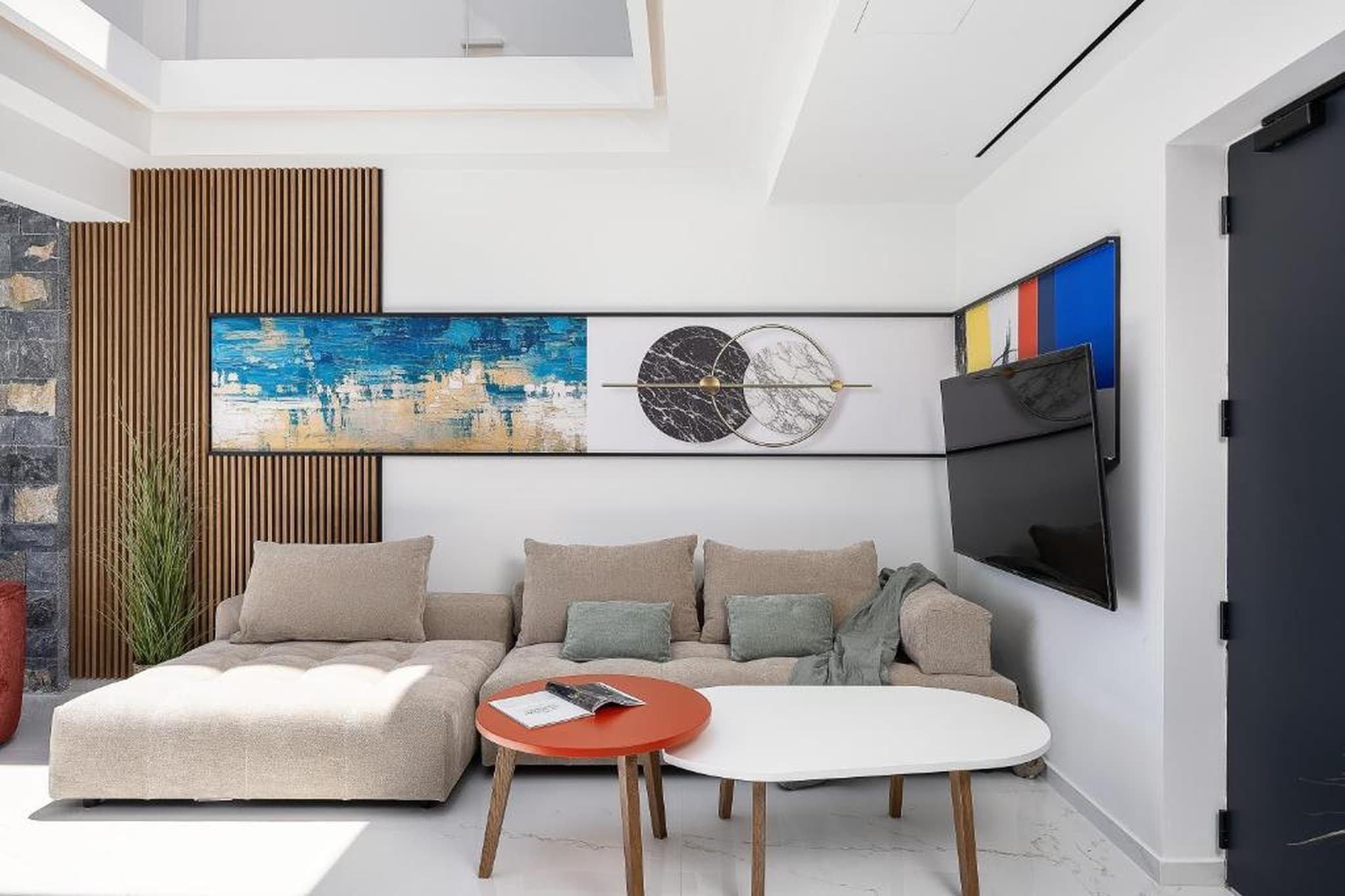 MT7 Panoramic Sea View Villa - Woonkamer