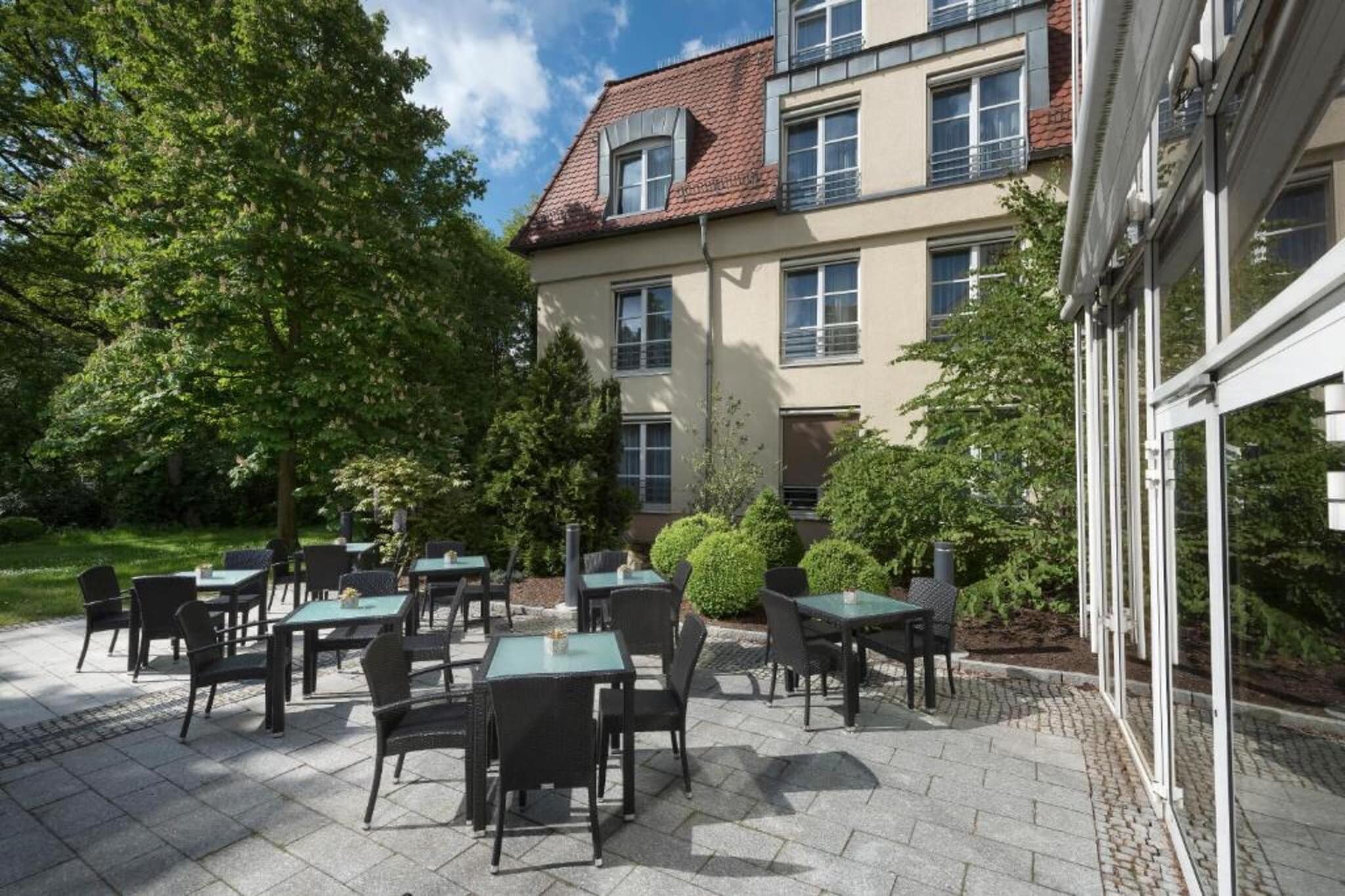 Hotel Leipzig - Terrasse/Balkon
