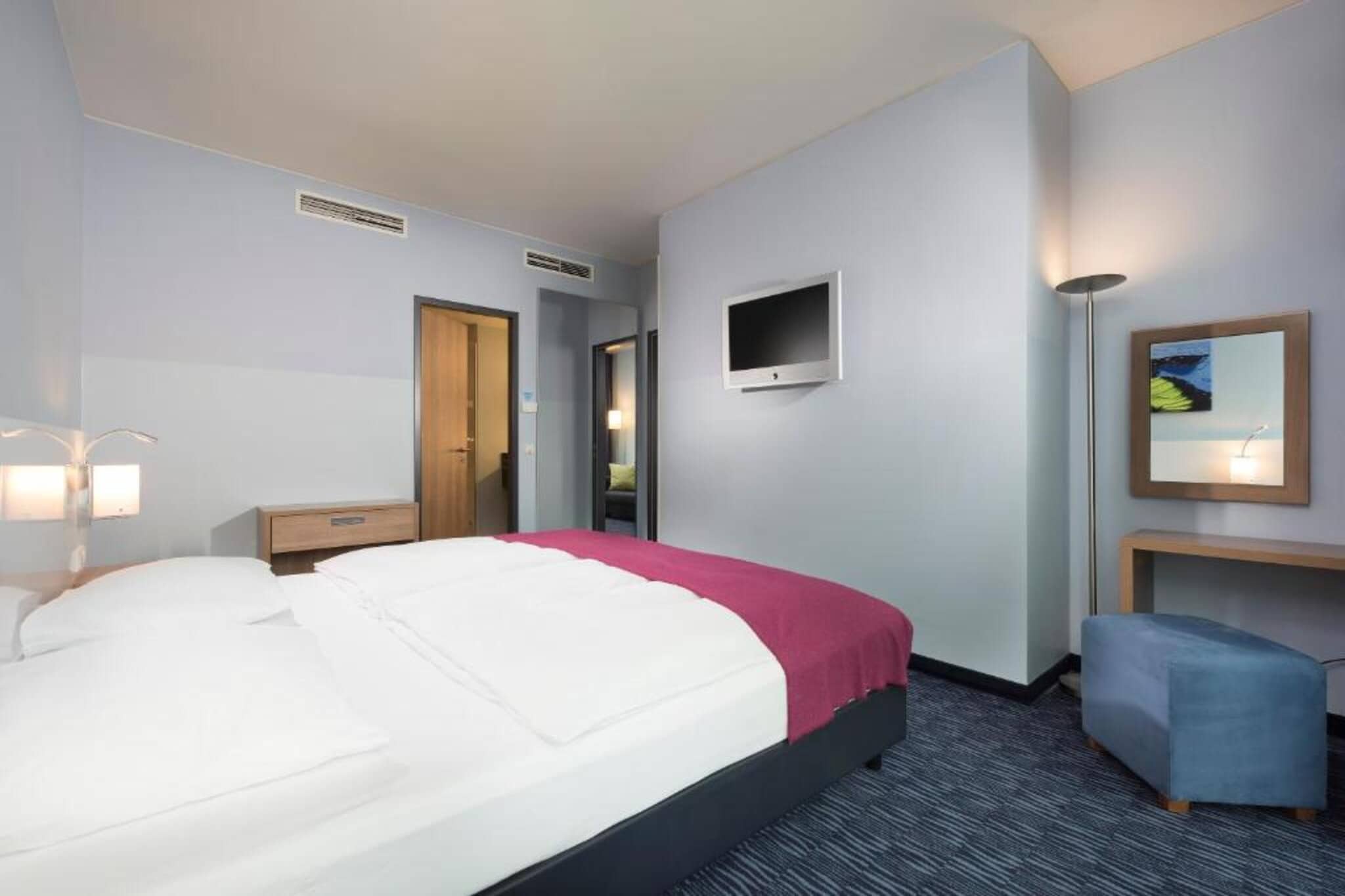 Campus Hotel Berlin - Slaapkamer