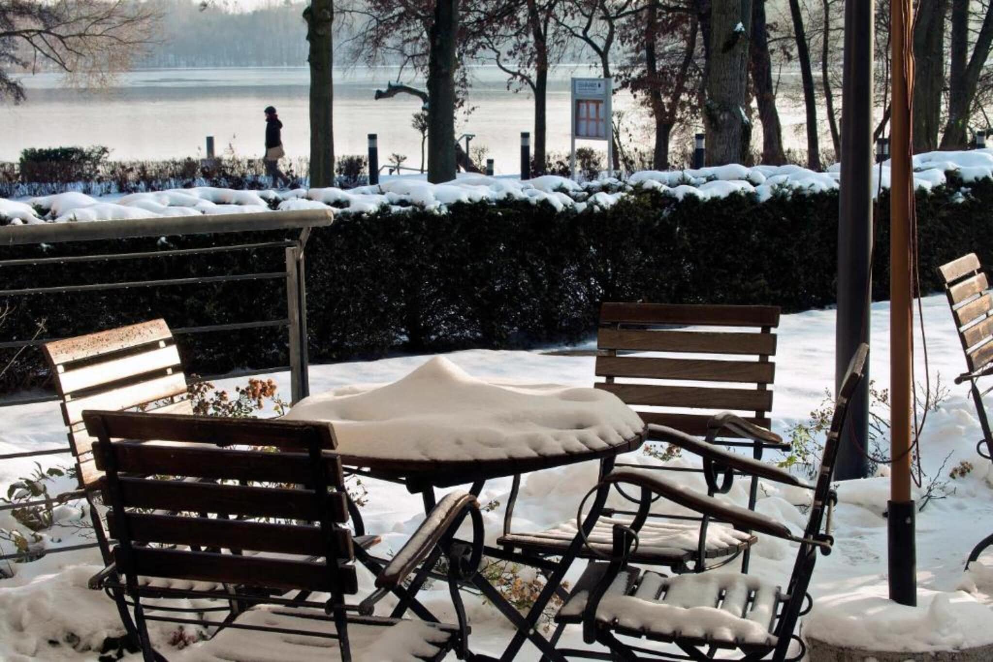SeeHotel Potsdam - Tuin winter