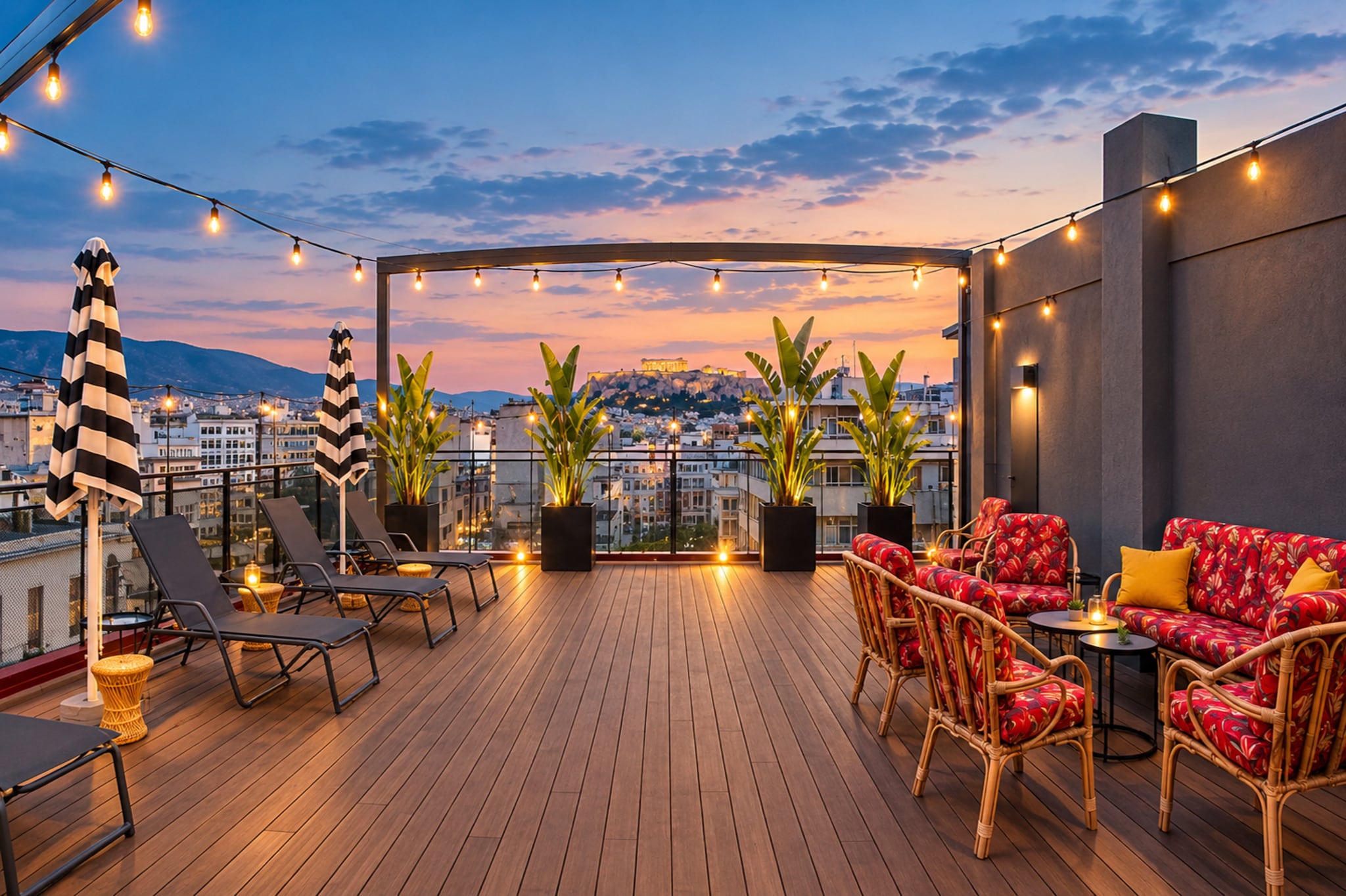 Max Brown Downtown Athens - Terrasse/Balkon