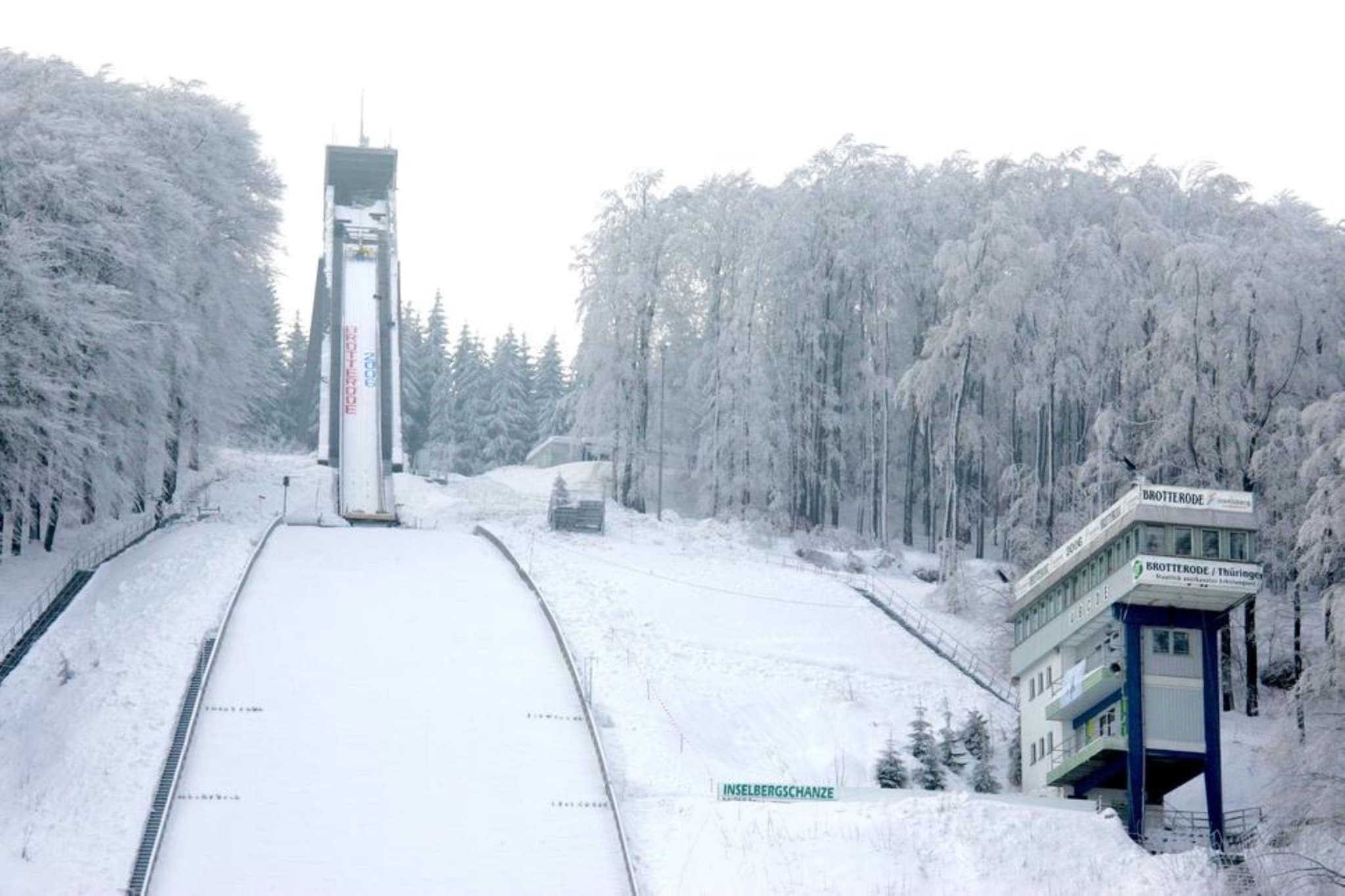 Ferienhaus Lieselotte im Herzen des Thüringer Waldes - Gebied winter 20km