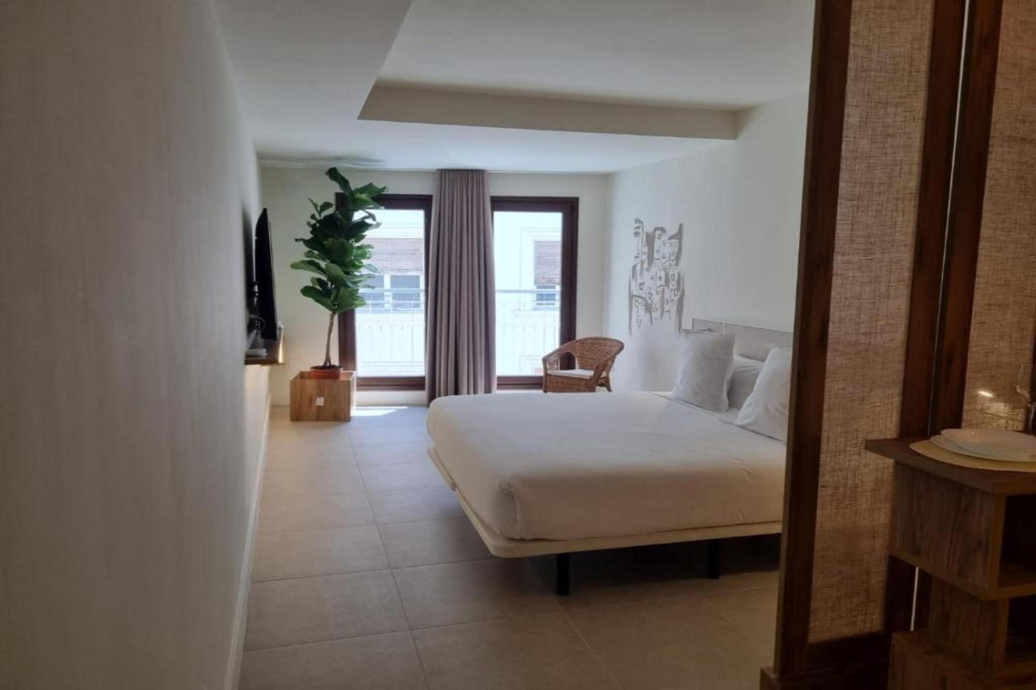 Apartamento doble con ducha 4102 - Slaapkamer