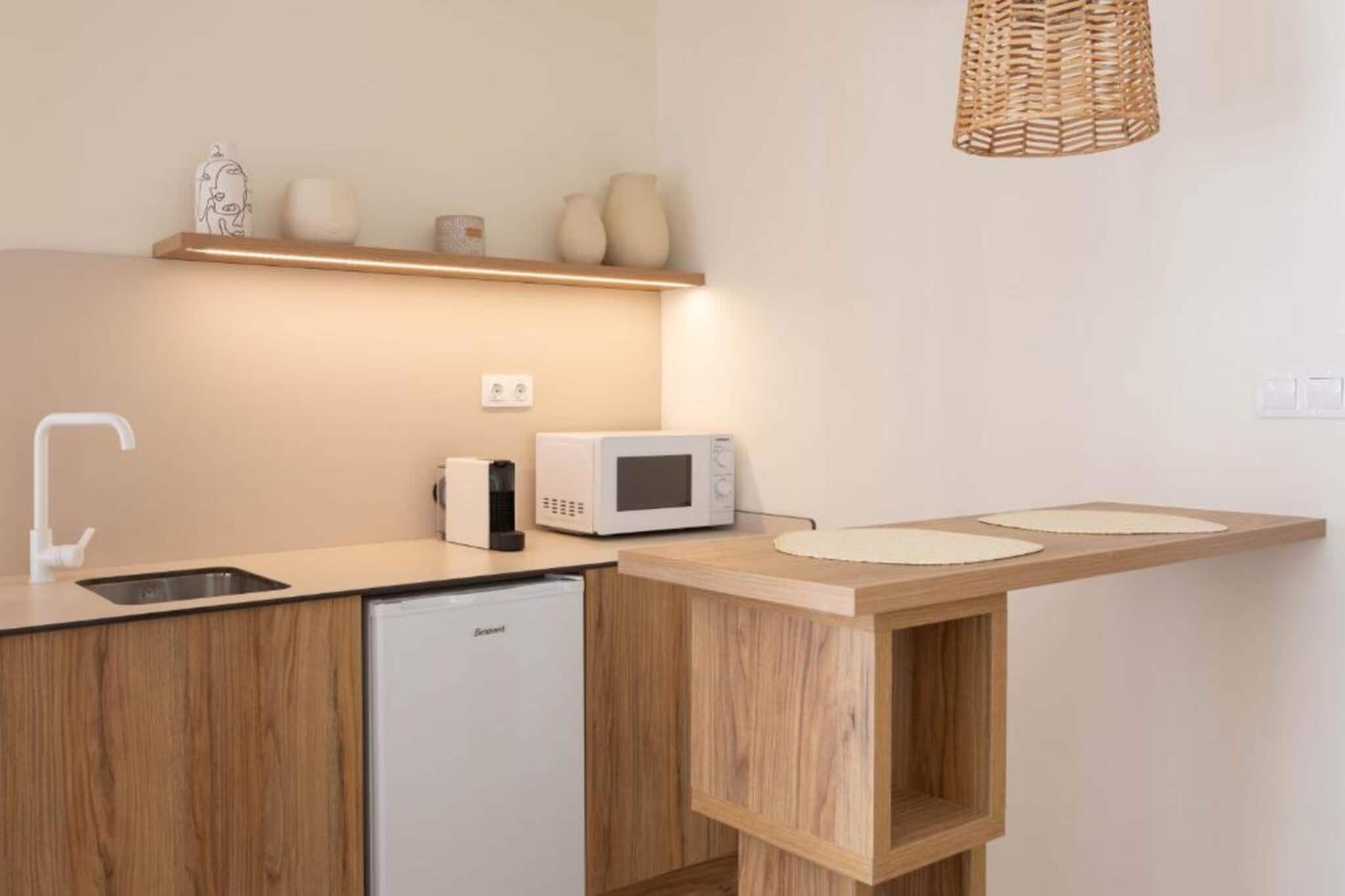 Apartamento doble con ducha 4102 - Keuken