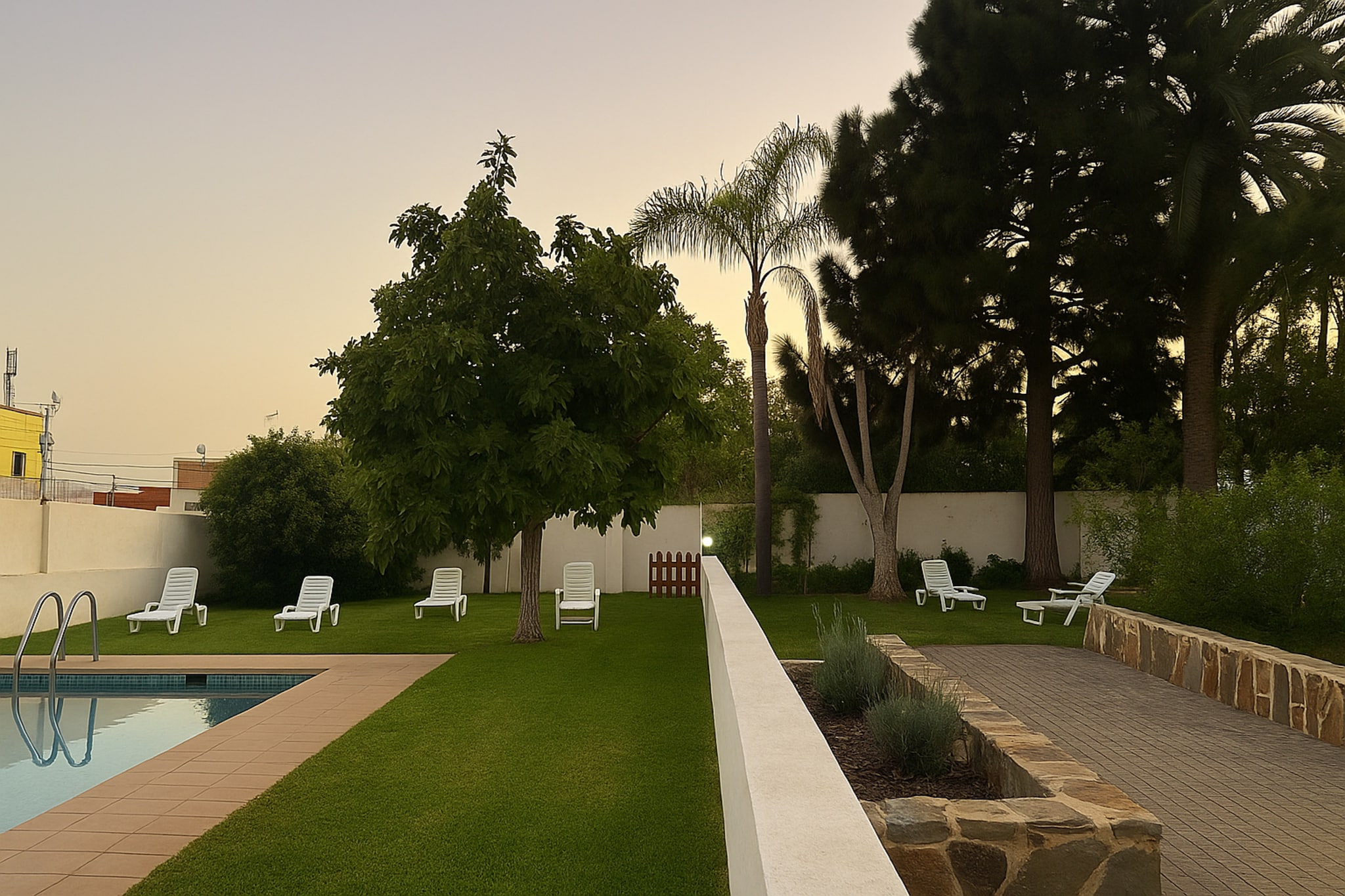 La Casona de Arona doble - Piscine