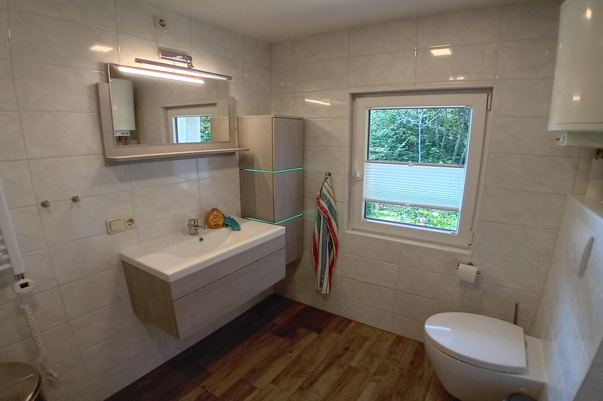 Bungalow Waldidyl im Erzgebirge - Badkamer
