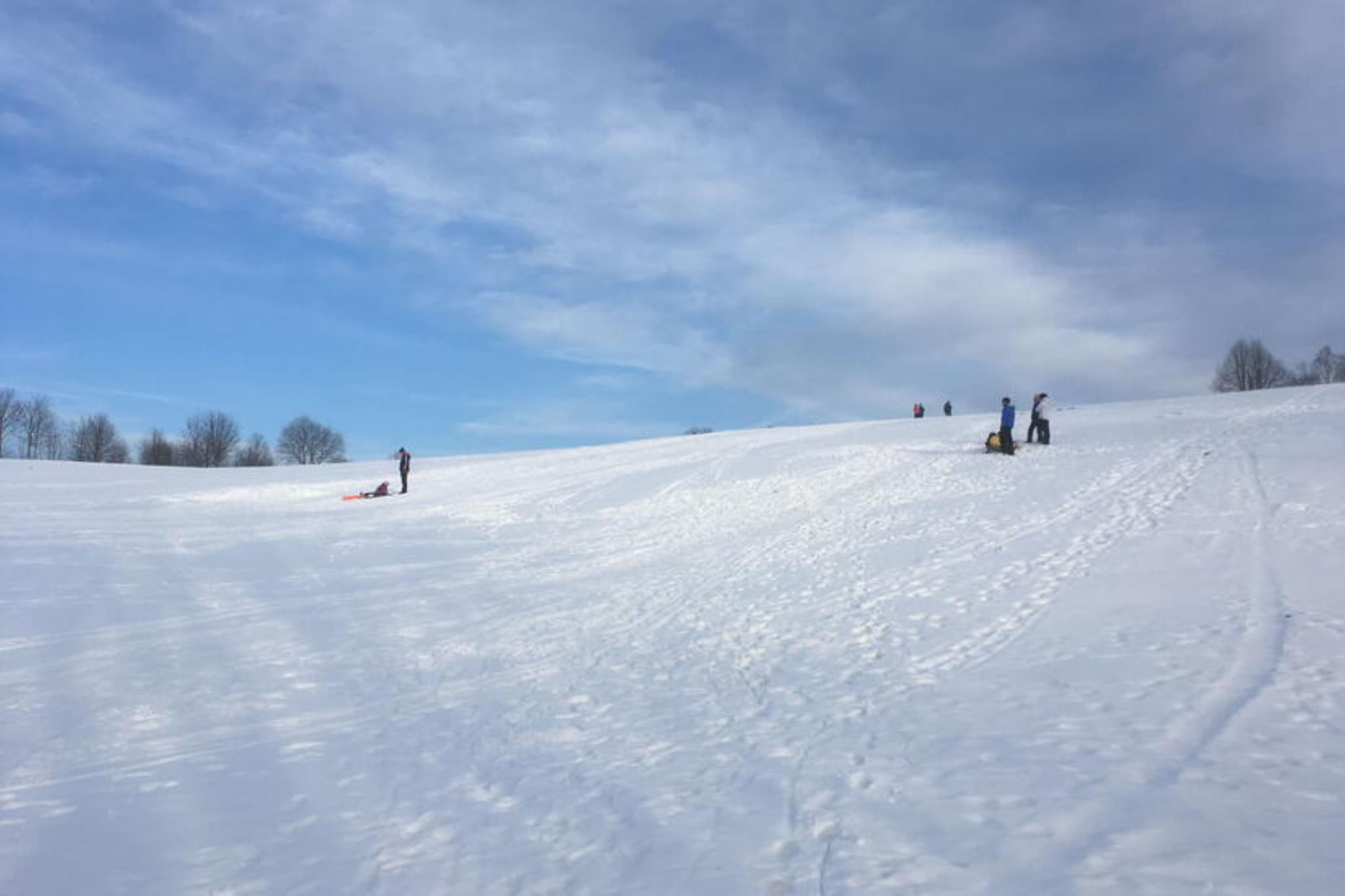 Bungalow Waldidyl im Erzgebirge - Gebied winter 20km