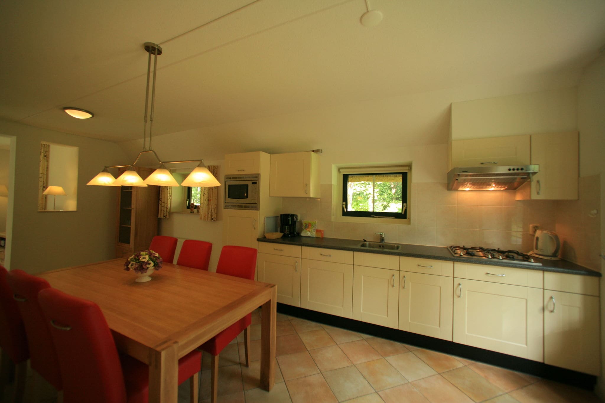 Detached holiday home with dishwasher, in a nature reserve