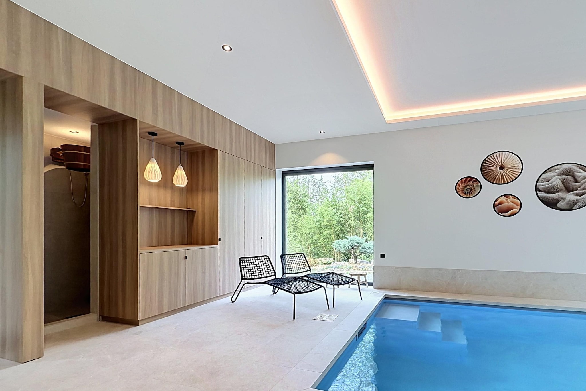 Ecrin boisé - Piscine