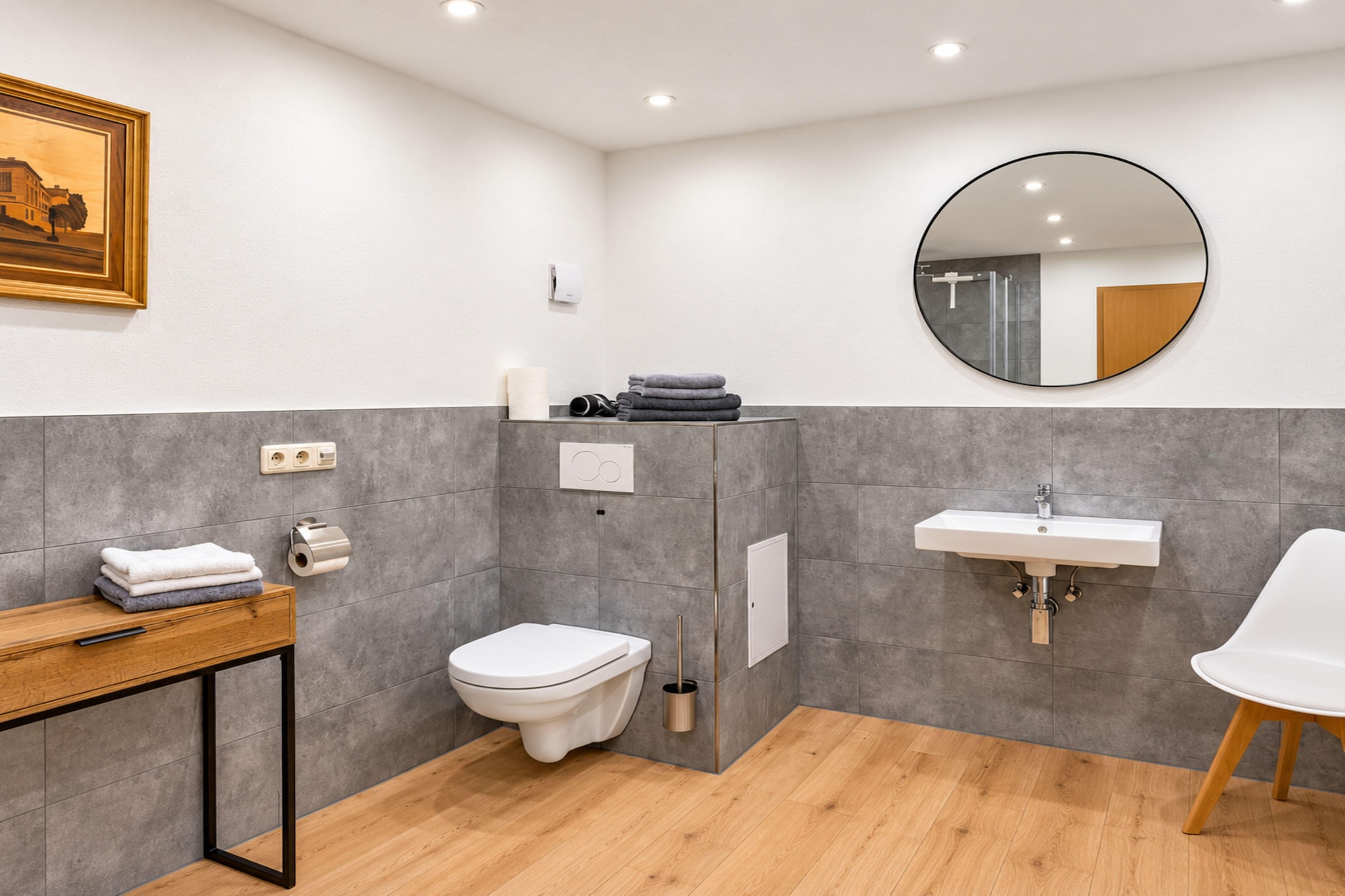 Modernes Apartment im Herzen von Thüringen - Salle de bain