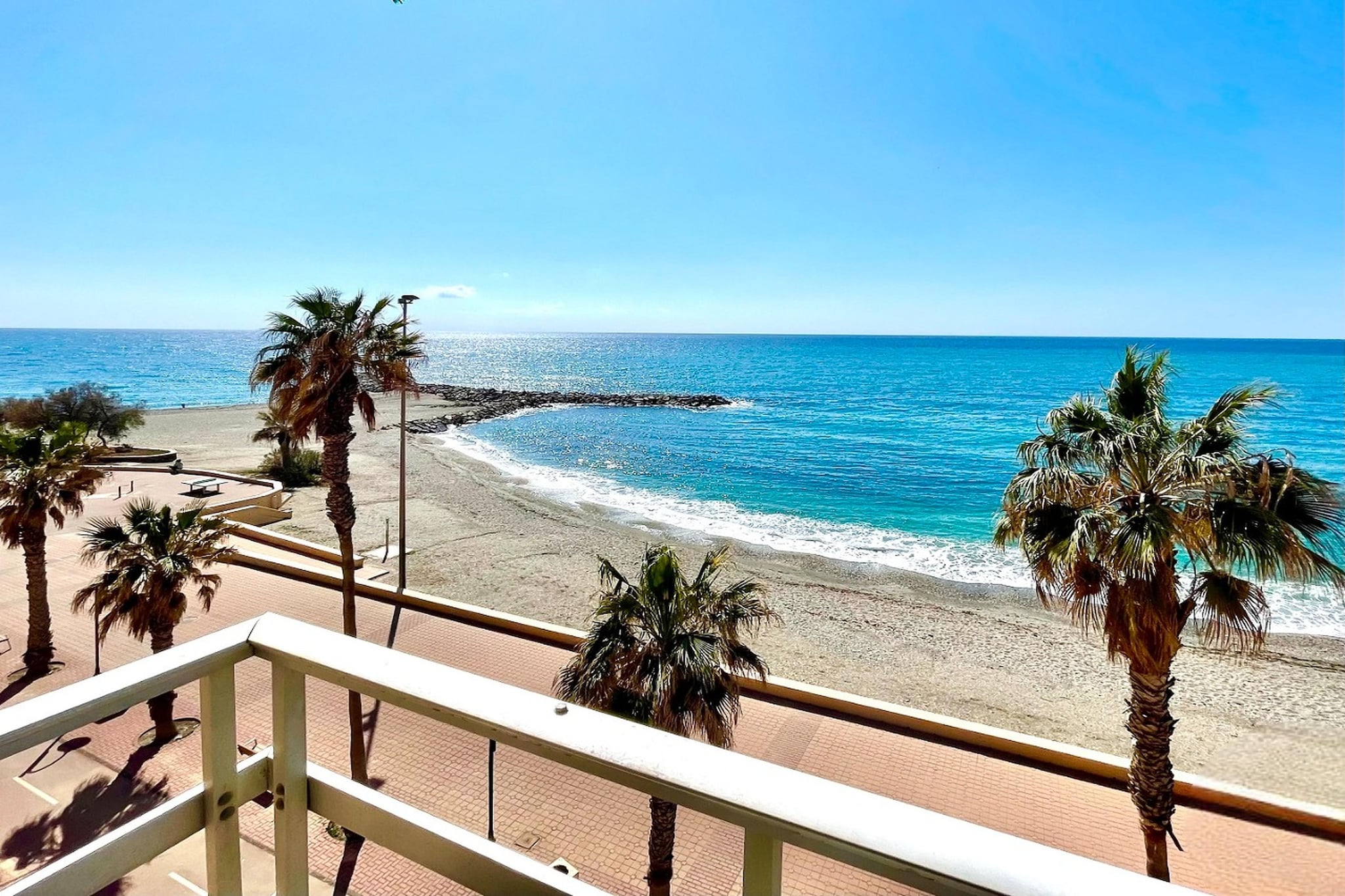 Apartamento Crucero de Mar playa - Uitzicht zomer