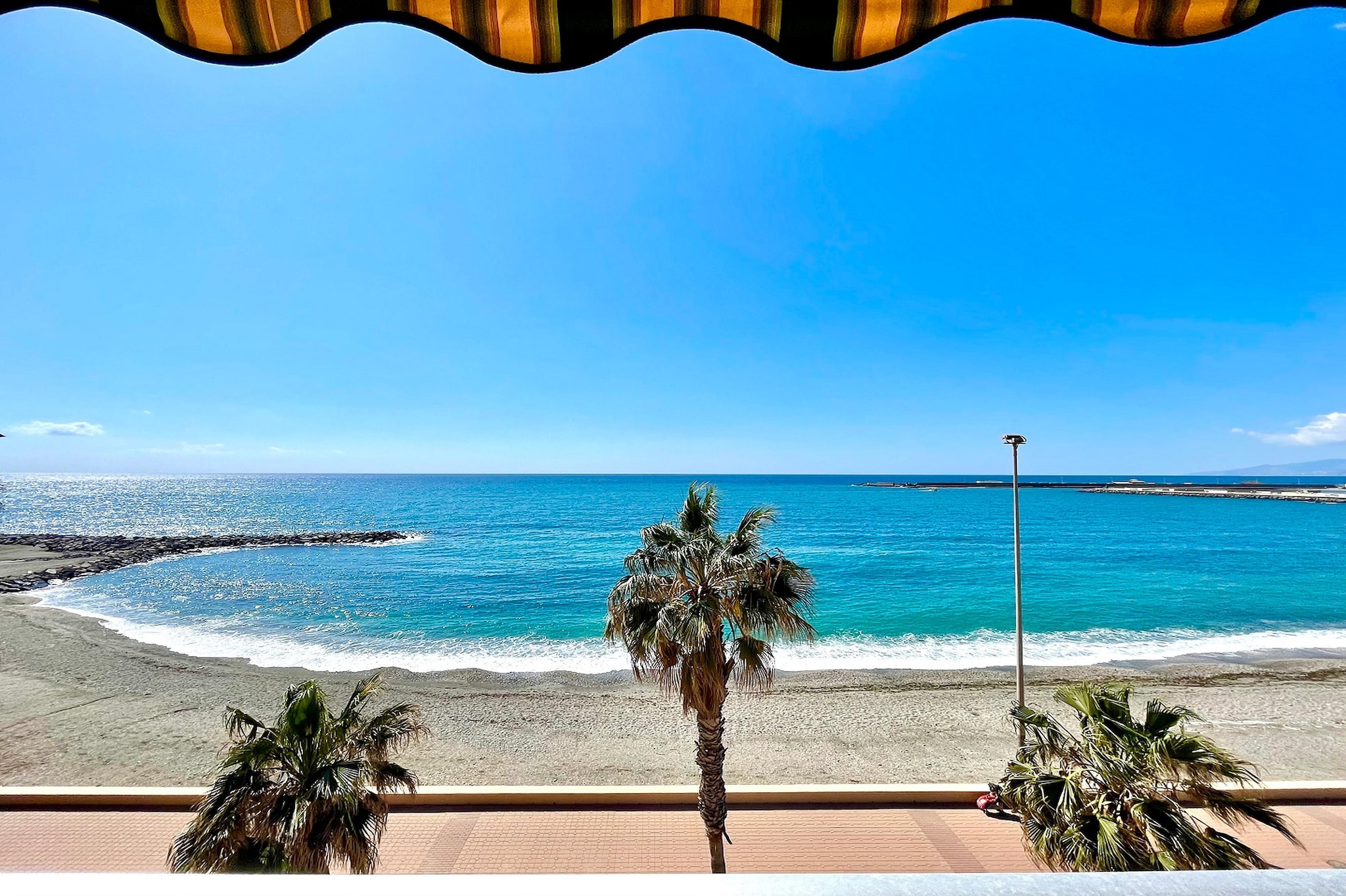 Apartamento Crucero de Mar playa - Uitzicht zomer