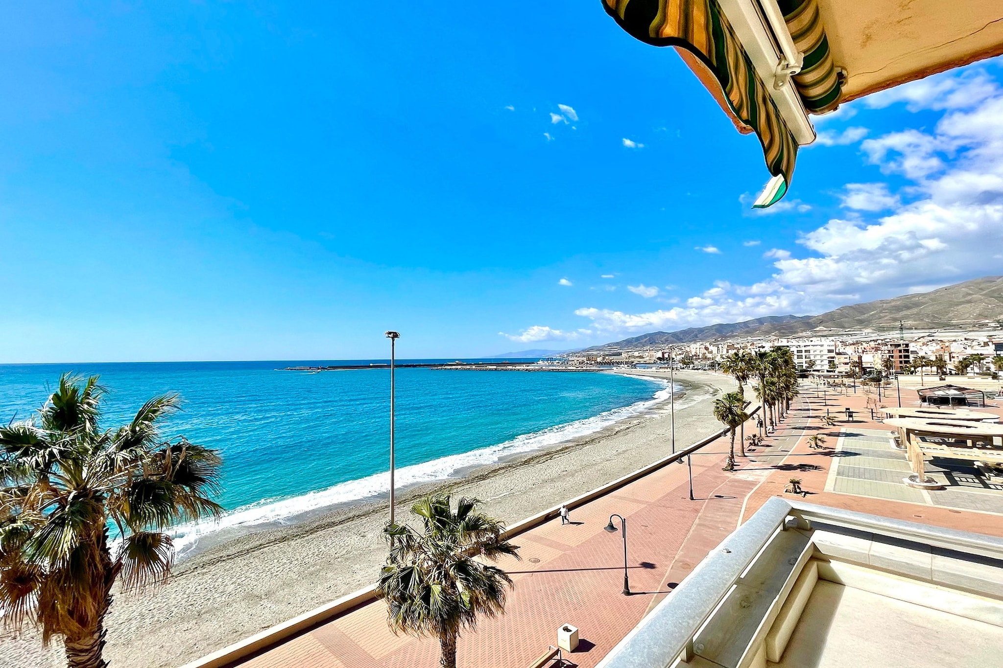 Apartamento Crucero de Mar playa - Uitzicht zomer