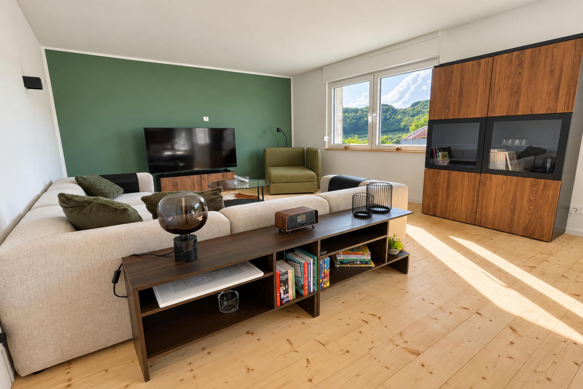 Ferienhaus Eifelglück - Woonkamer