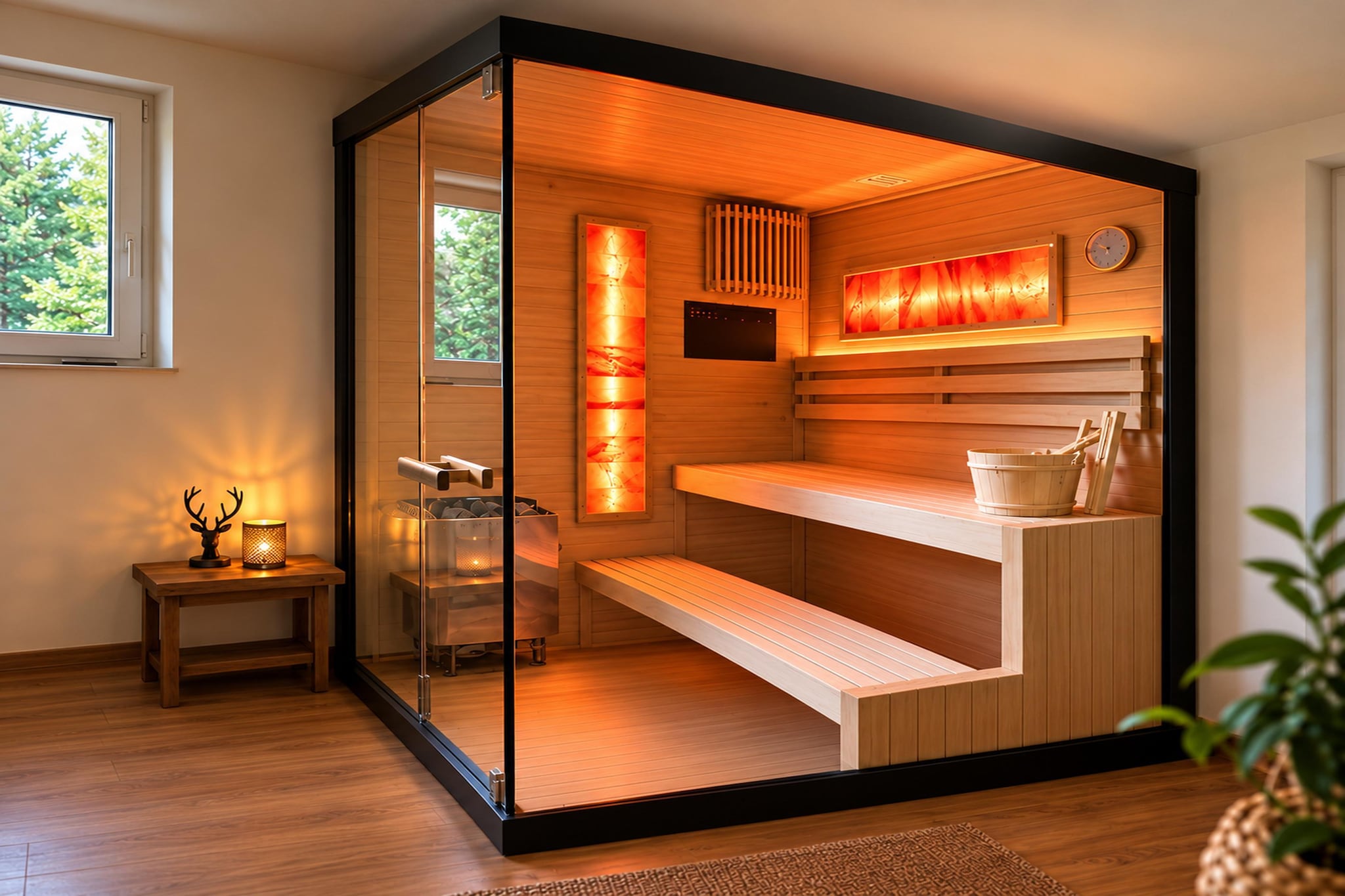 Ferienhaus Eifelglück - Sauna