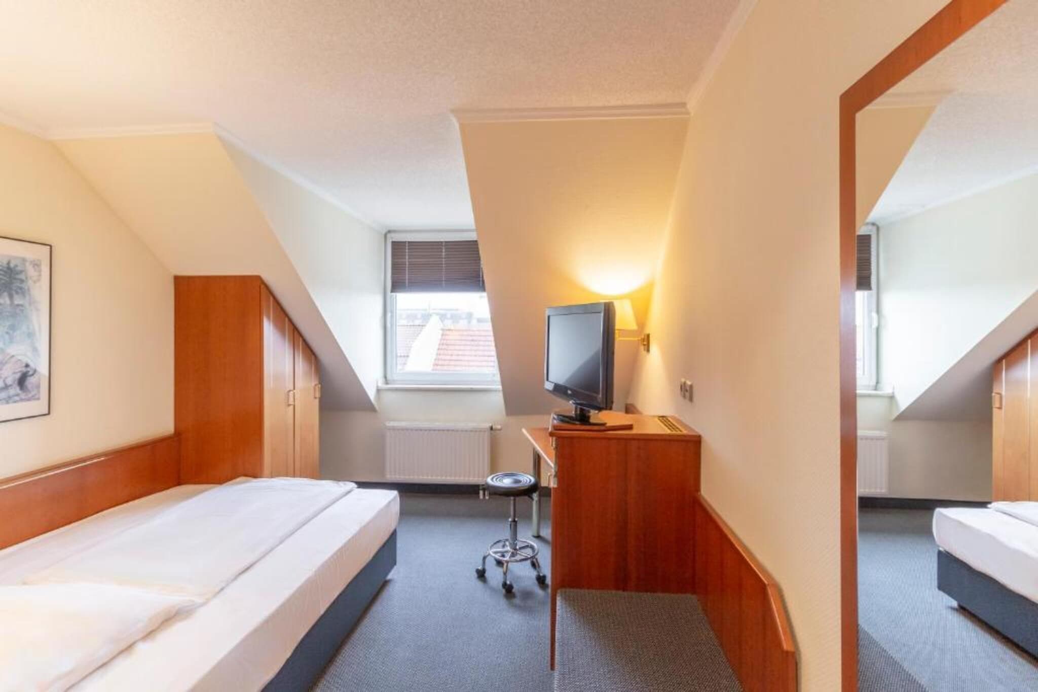 Hotel Markgraf Leipzig - Slaapkamer