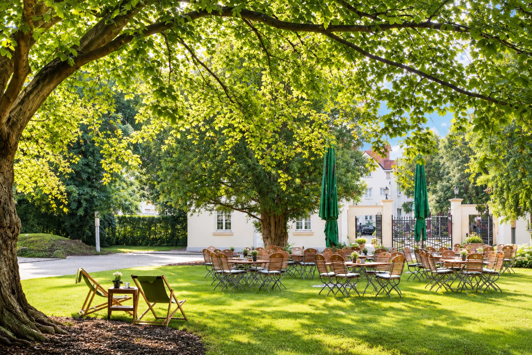 NOVOTEL Hildesheim - Jardins en été