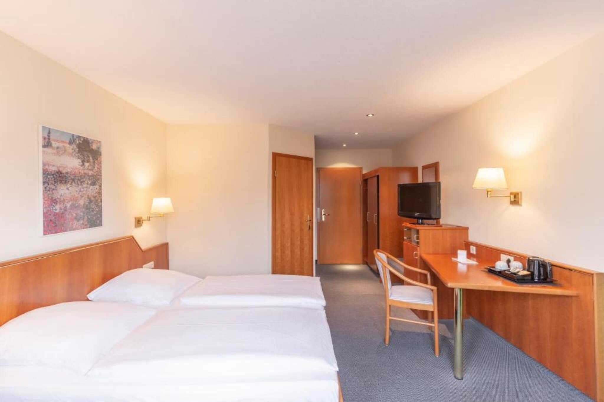 Hotel Markgraf Leipzig - Slaapkamer