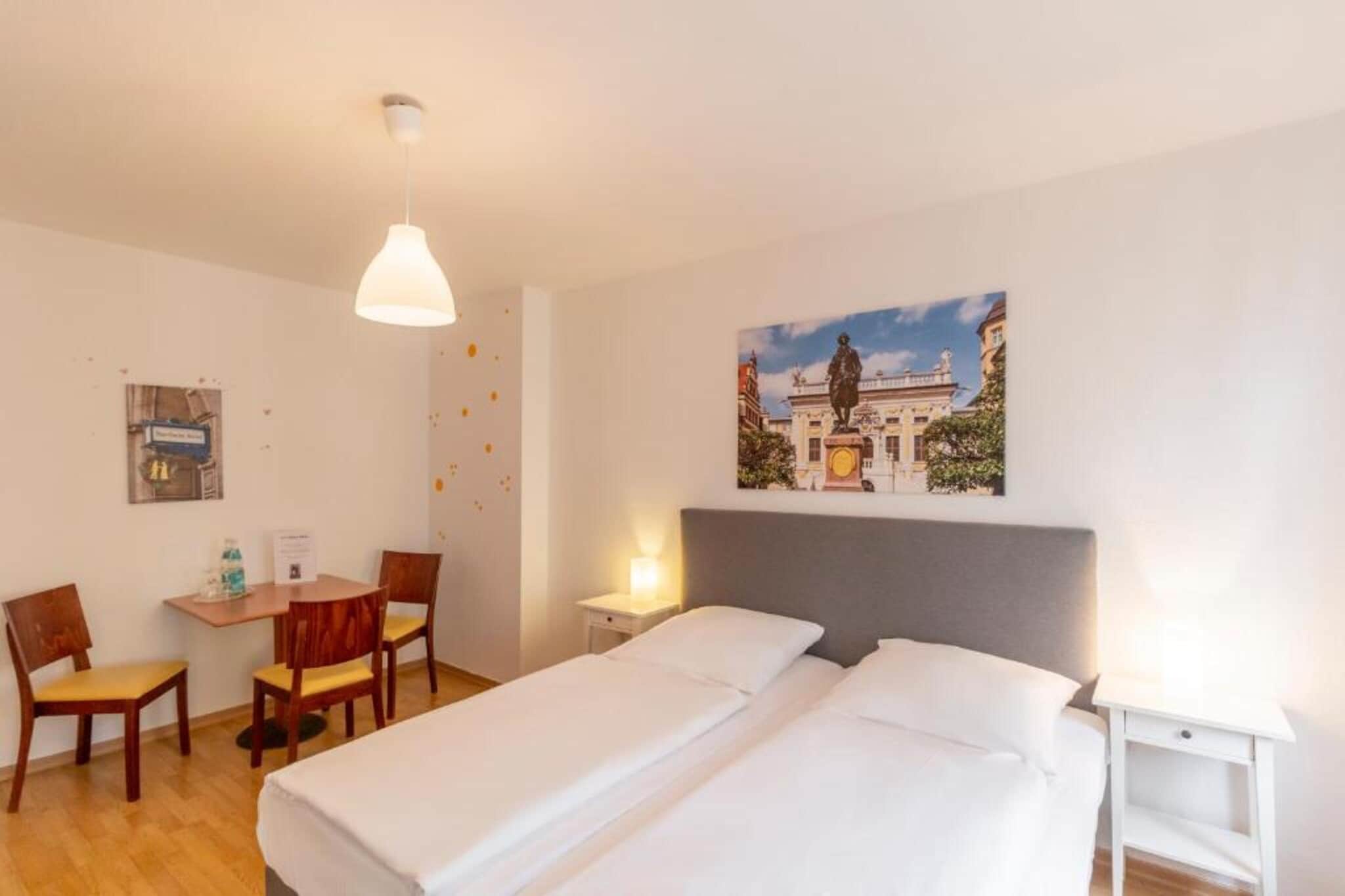 Hotel Markgraf Leipzig - Slaapkamer