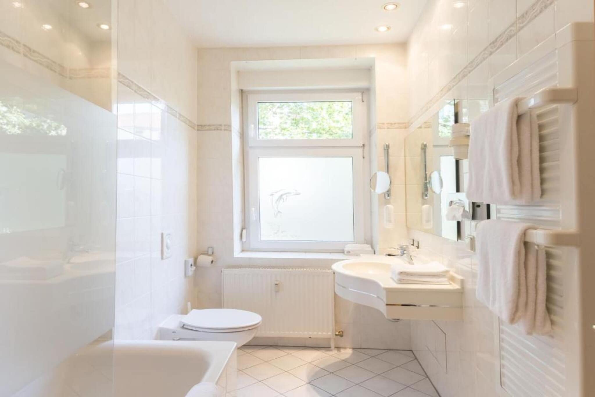 Hotel Markgraf Leipzig - Badkamer