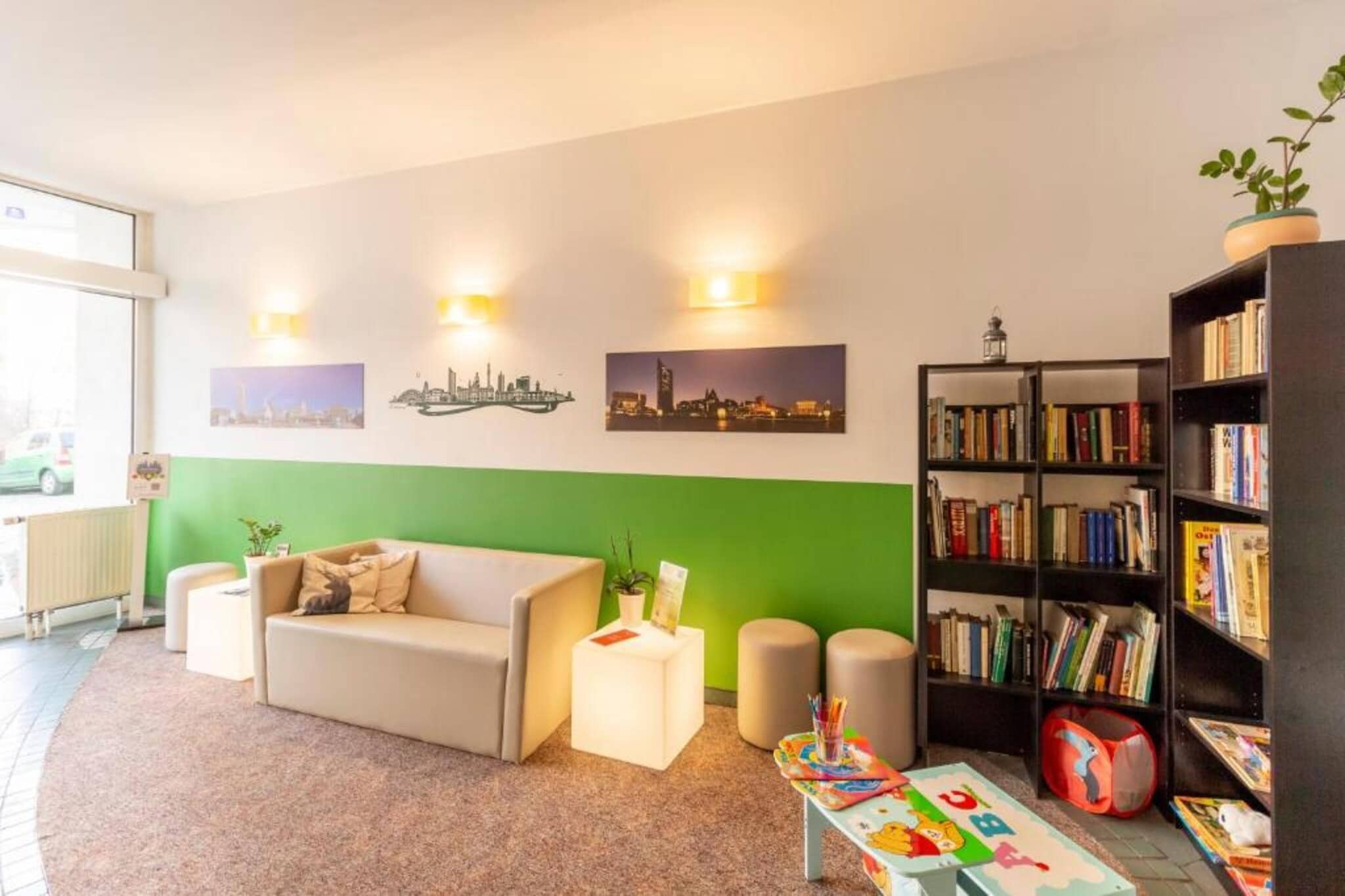 Hotel Markgraf Leipzig - Hal-ontvangst