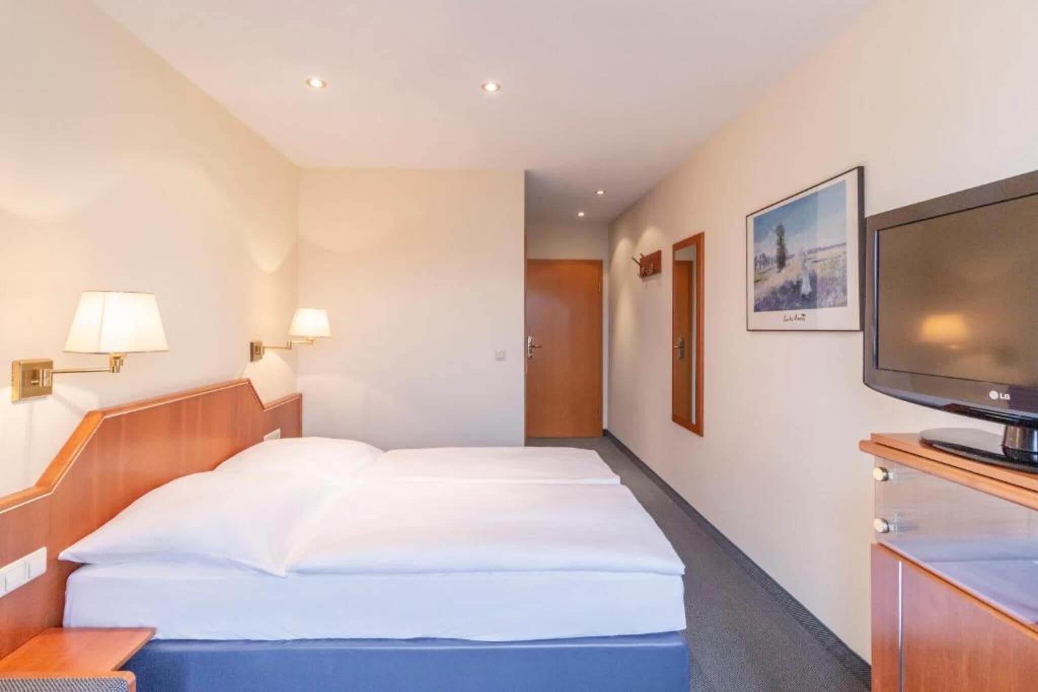 Hotel Markgraf Leipzig - Slaapkamer