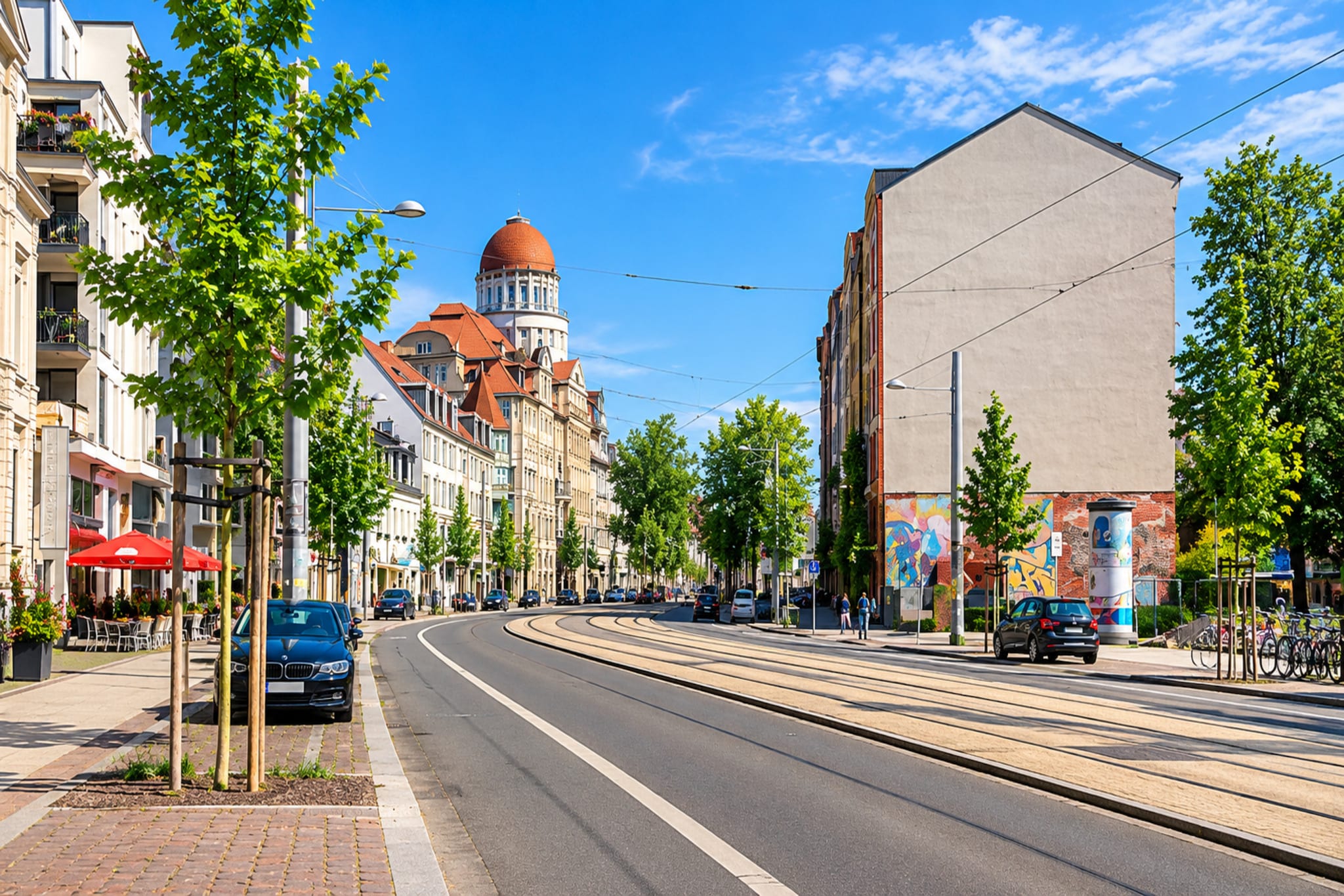 Hotel Markgraf Leipzig - Gebieden zomer 1km