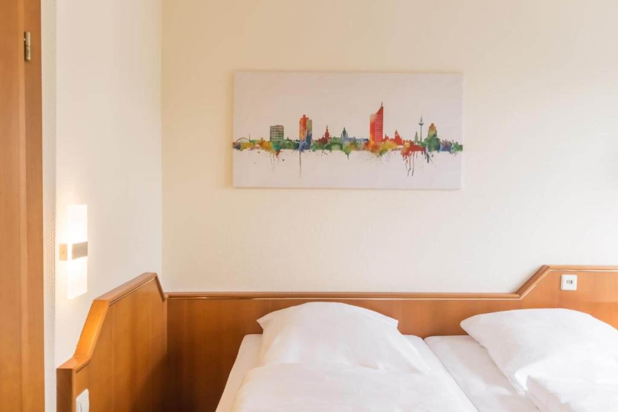 Hotel Markgraf Leipzig - Slaapkamer