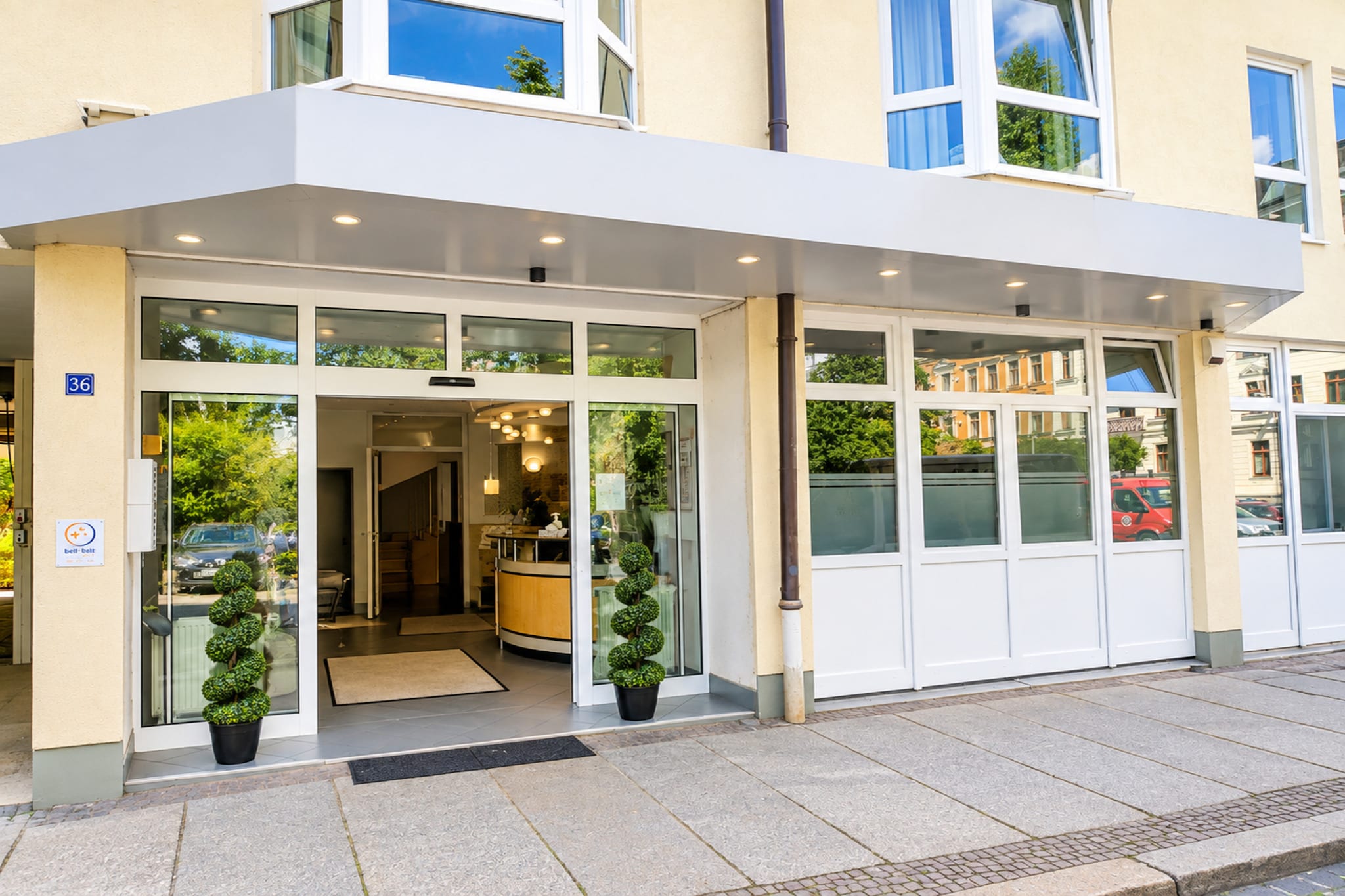 Hotel Markgraf Leipzig - Hal-ontvangst
