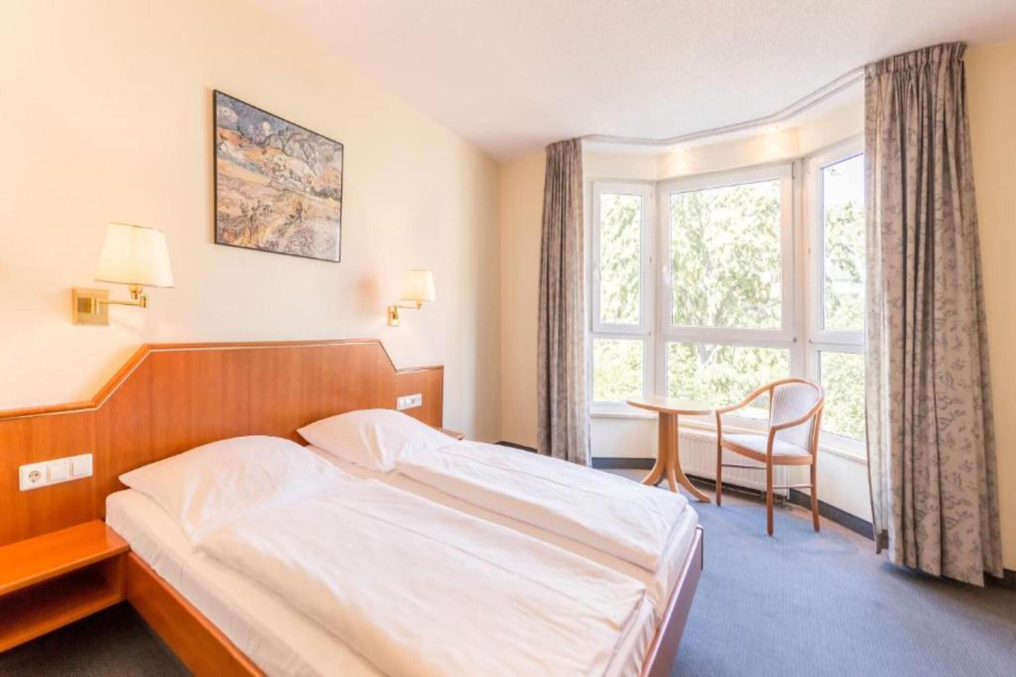 Hotel Markgraf Leipzig - Slaapkamer