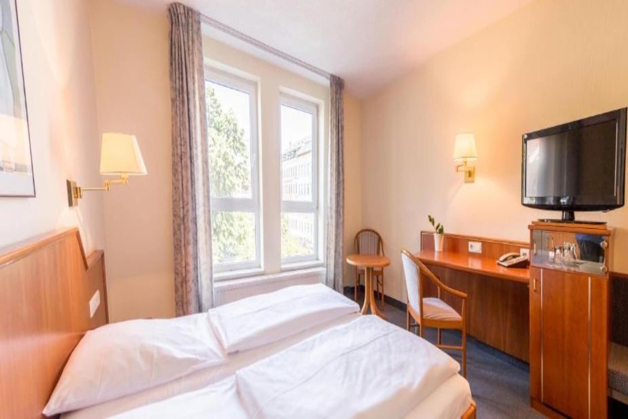 Hotel Markgraf Leipzig - Slaapkamer