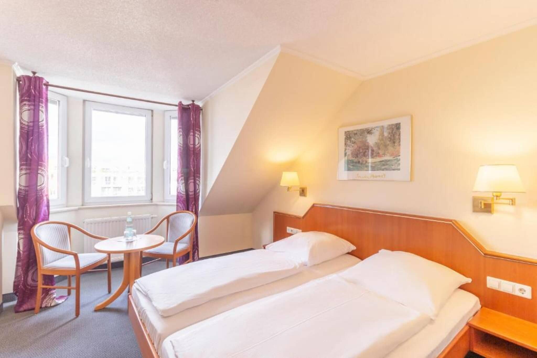Hotel Markgraf Leipzig - Slaapkamer