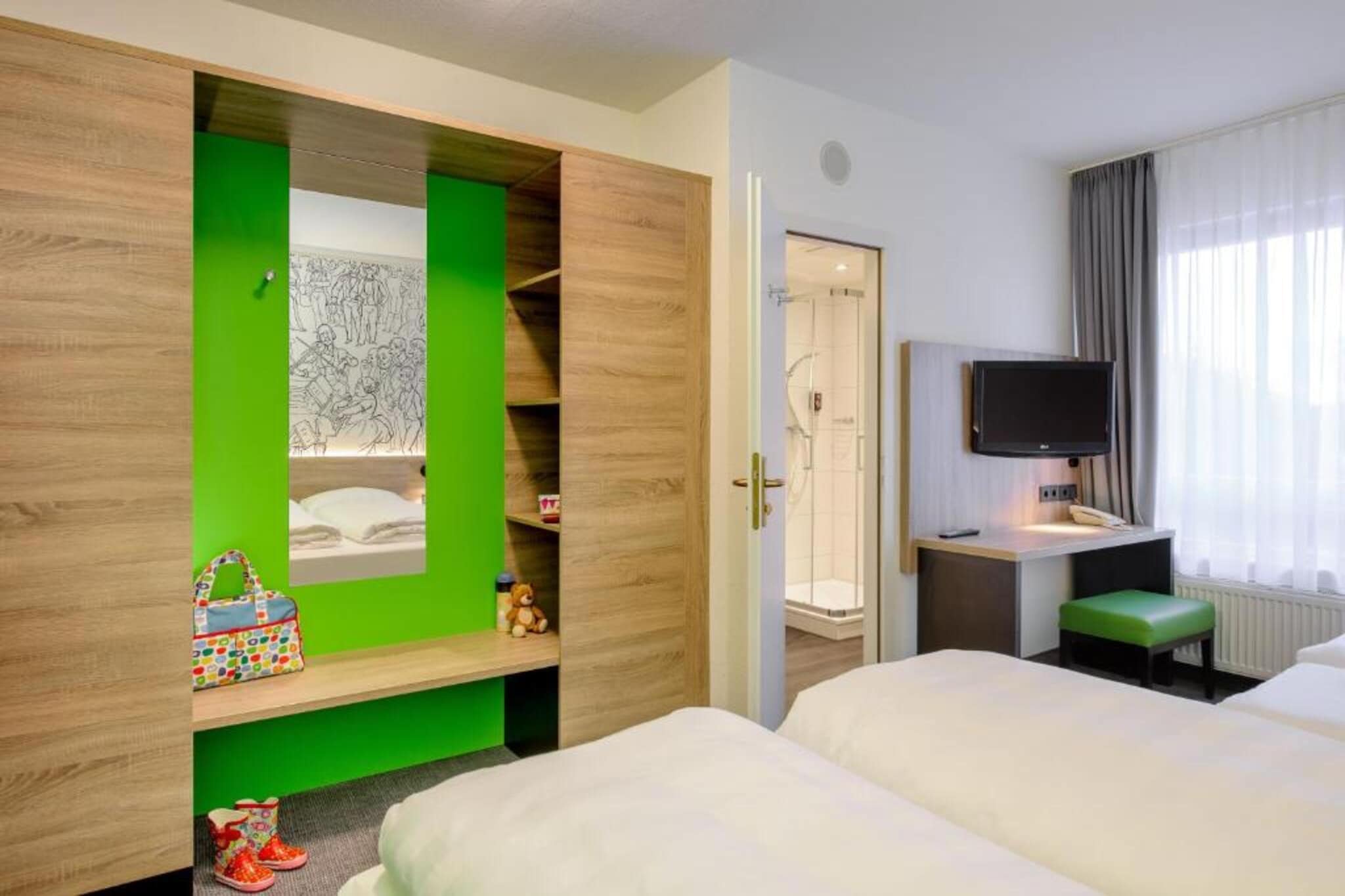 Ibis Styles Halle - Slaapkamer