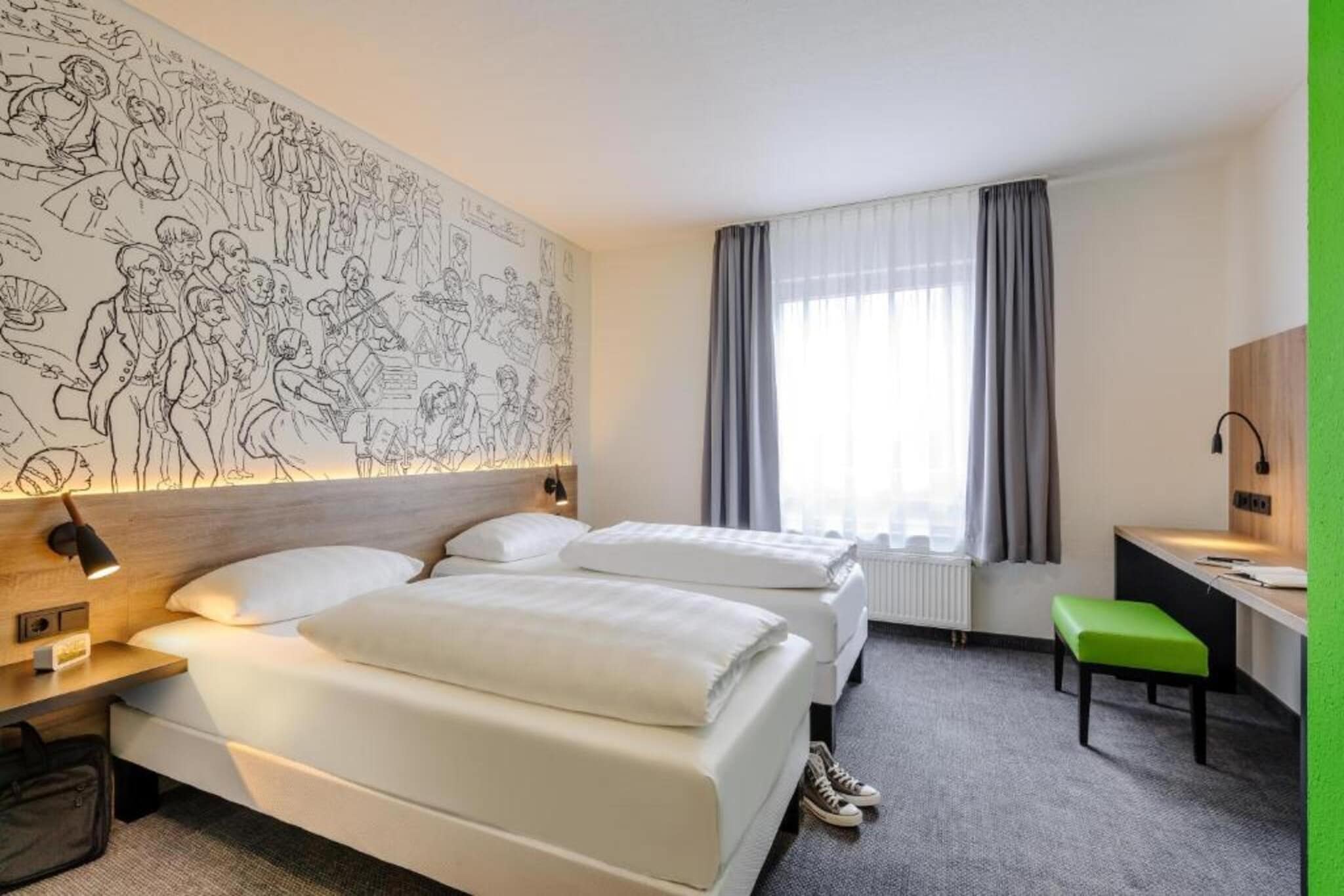 Ibis Styles Halle - Slaapkamer