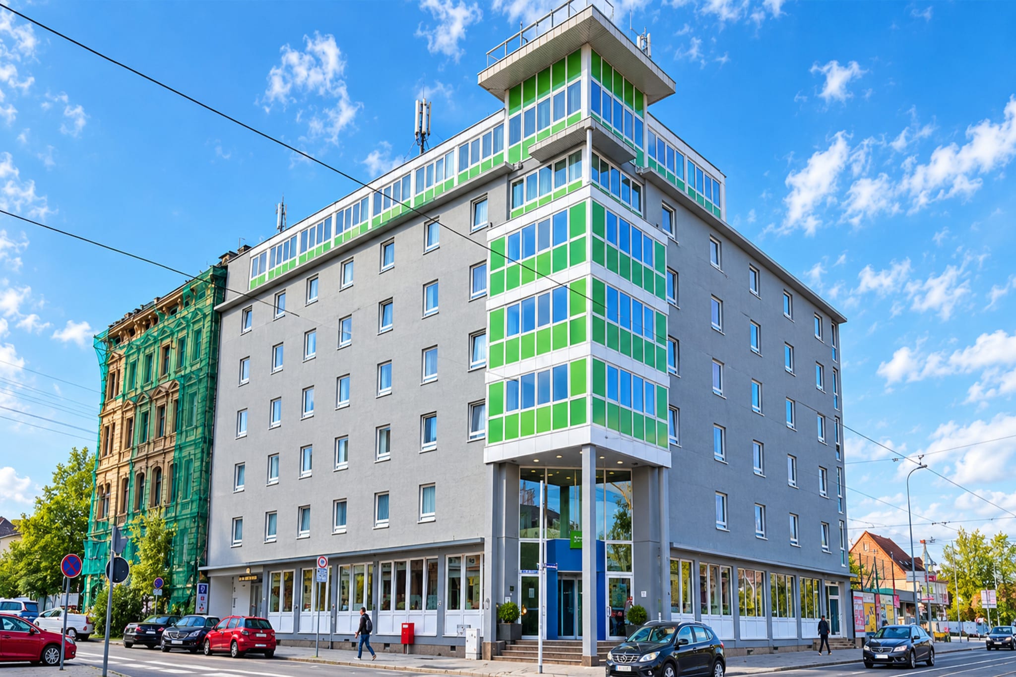 Ibis Styles Halle - Image-tags.hotelexteriorsummer