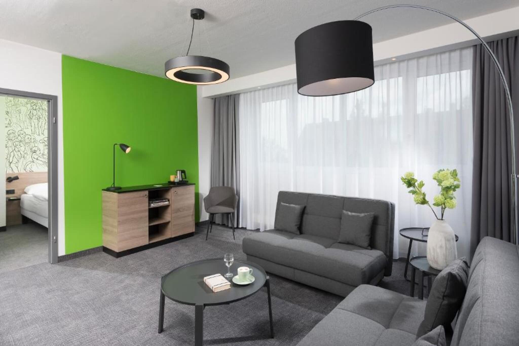 Ibis Styles Halle - Woonkamer