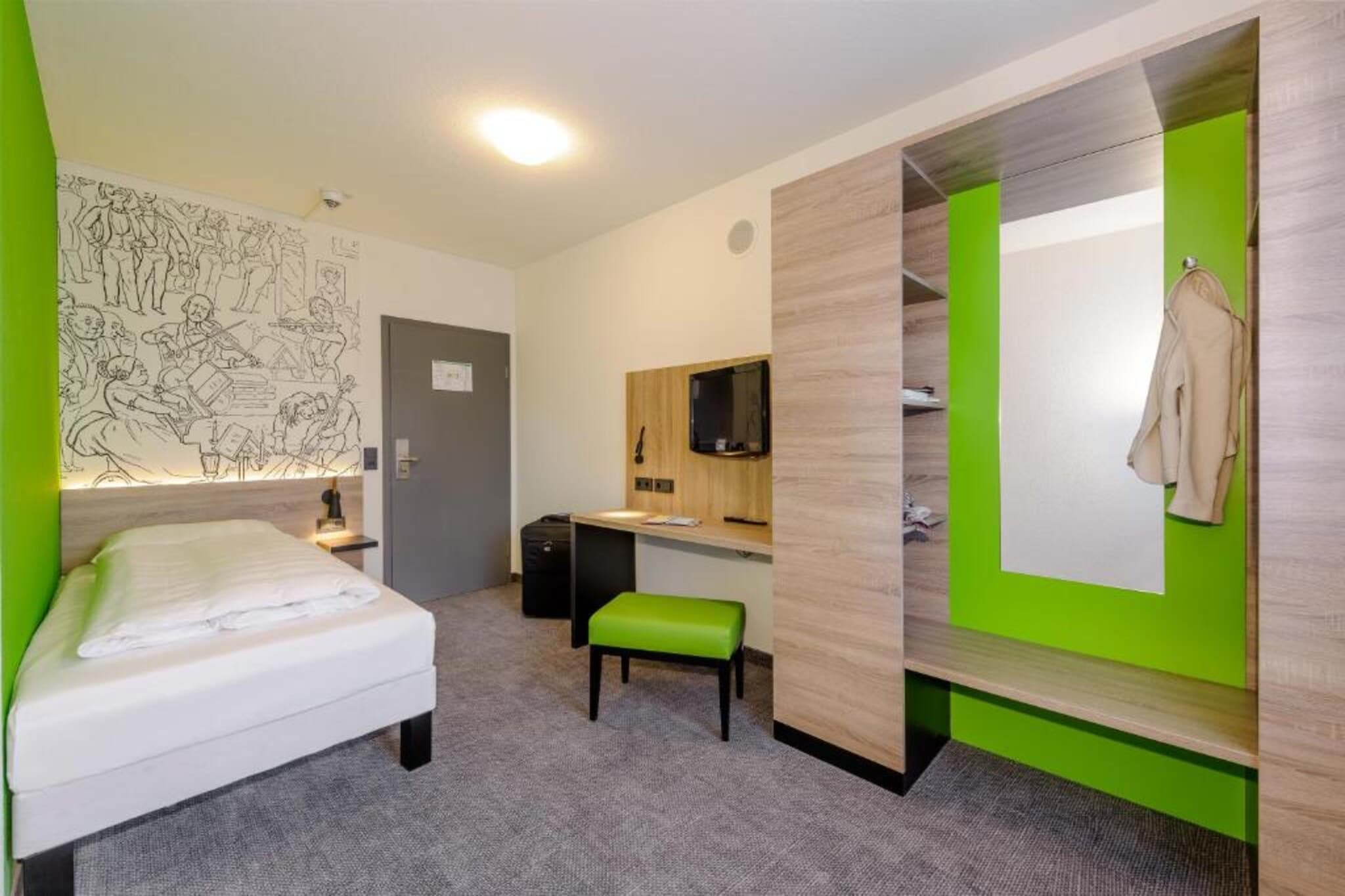 Ibis Styles Halle - Slaapkamer