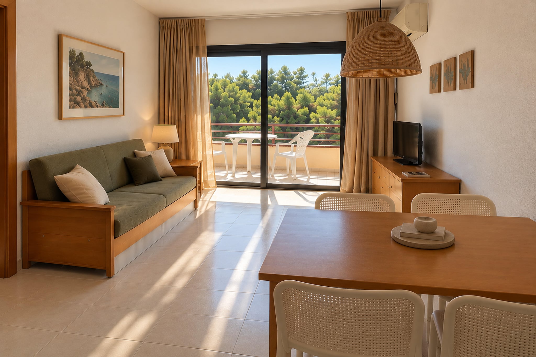 Apartamento Superior D vistas a piscina - Dining room