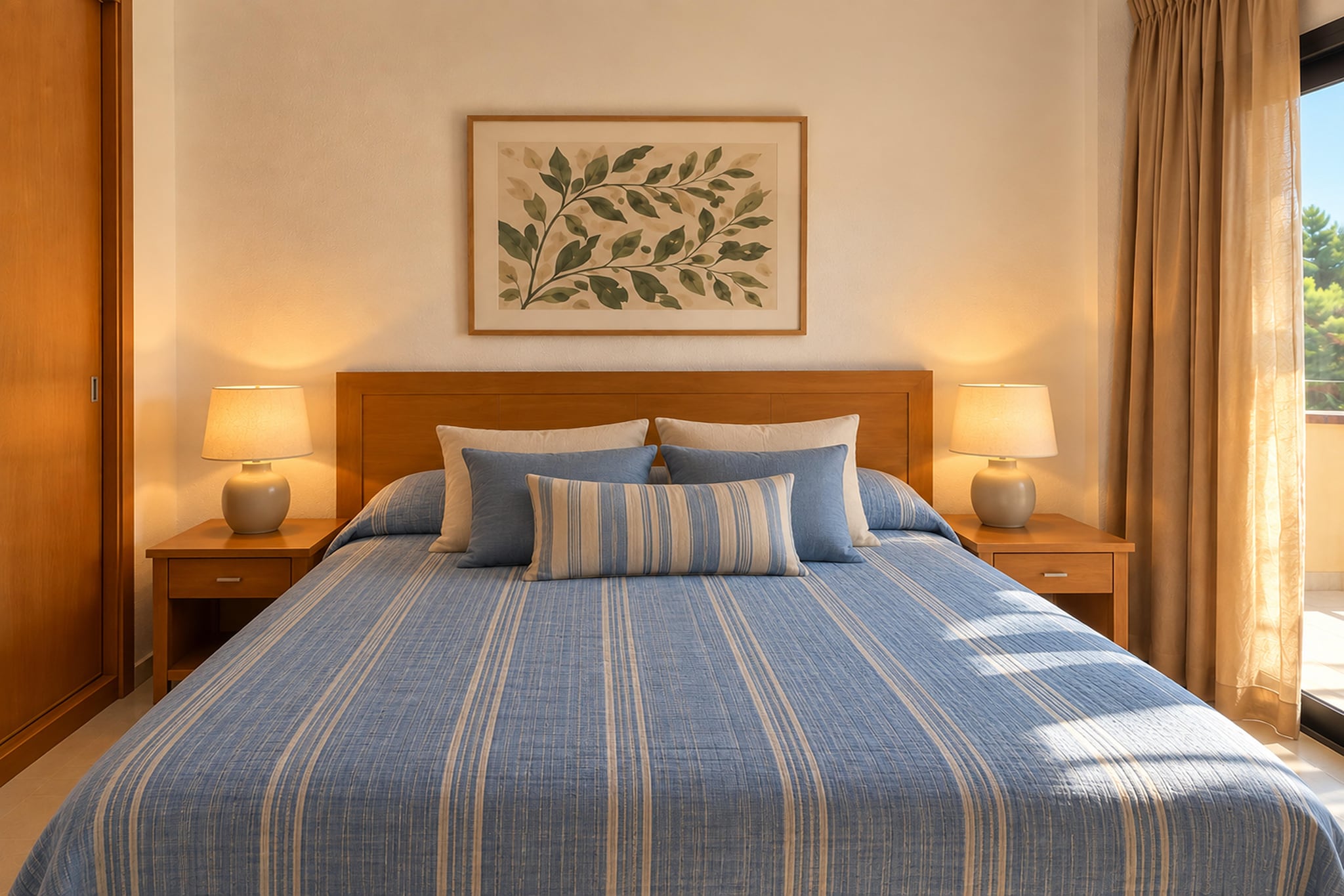 Apartamento D beach vistas golf - Bedroom